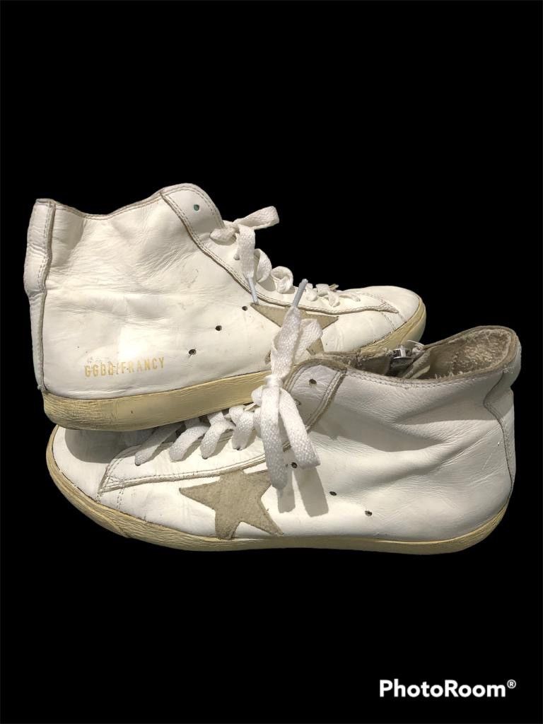 Golden Goose Vintage Hi-Cut FRANCY Golden Goose Shoe. Size US 8 / EU 41 - 1 Thumbnail