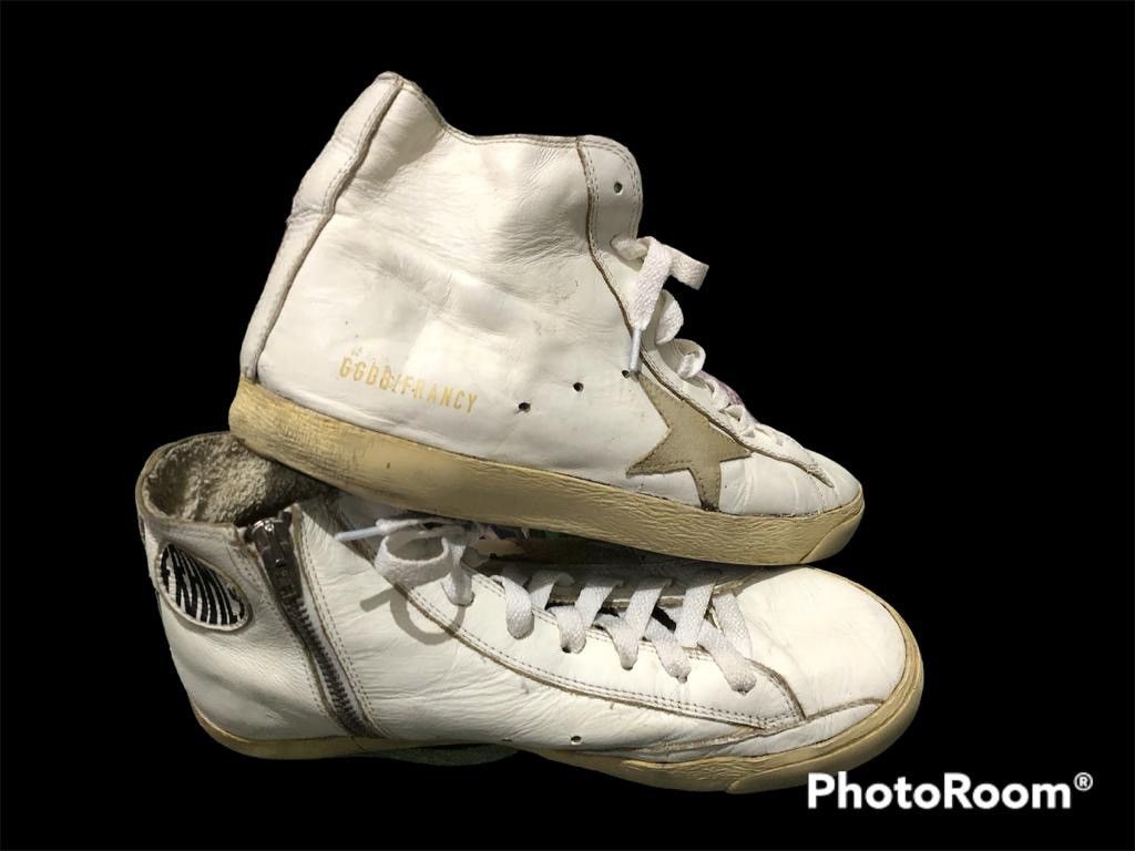 Golden Goose Vintage Hi-Cut FRANCY Golden Goose Shoe. Size US 8 / EU 41 - 6 Thumbnail