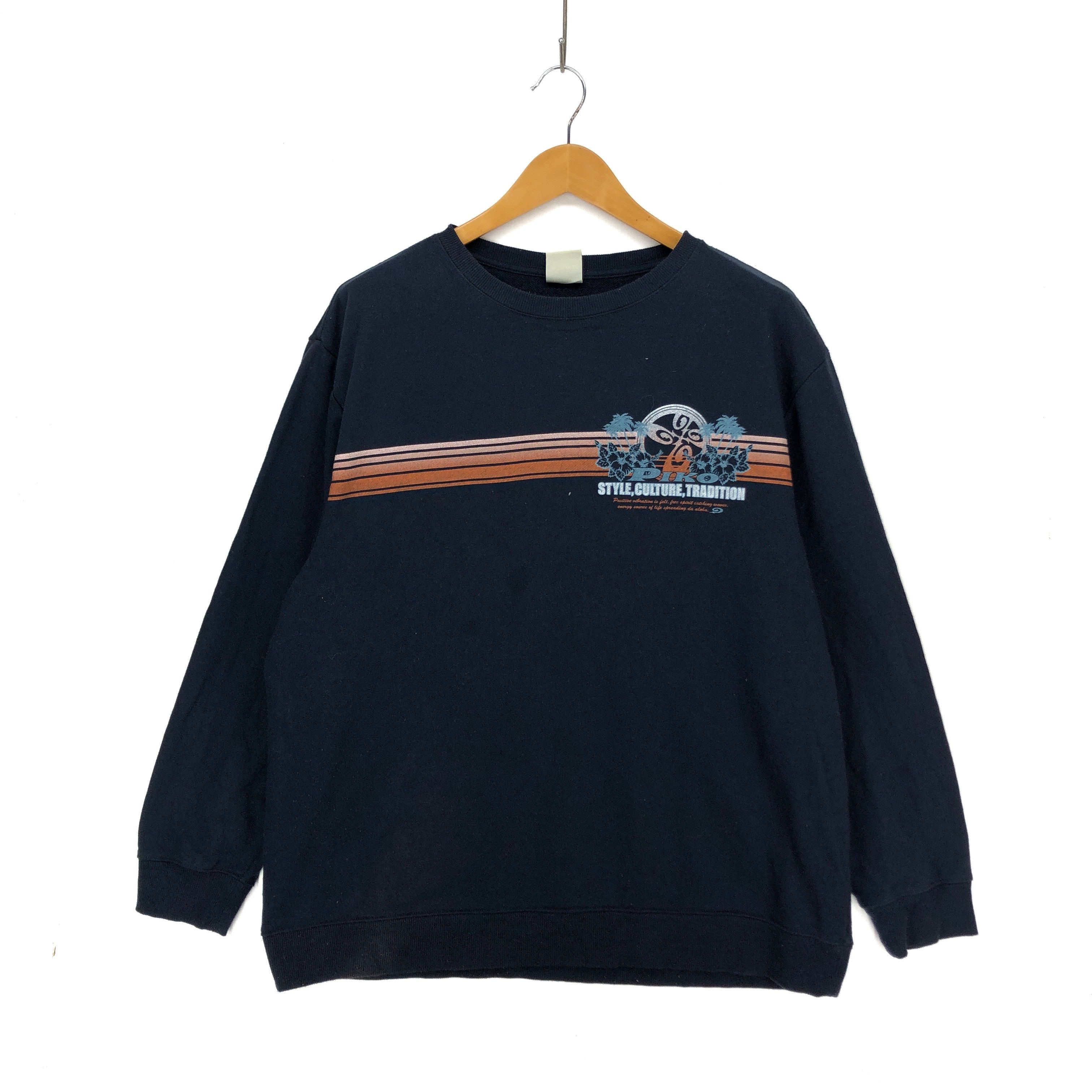 Other PIKO HAWAIIAN LONGBOARD Crew Neck Sweatshirt #1393-50 Size US XL / EU 56 / 4 - 3 Thumbnail