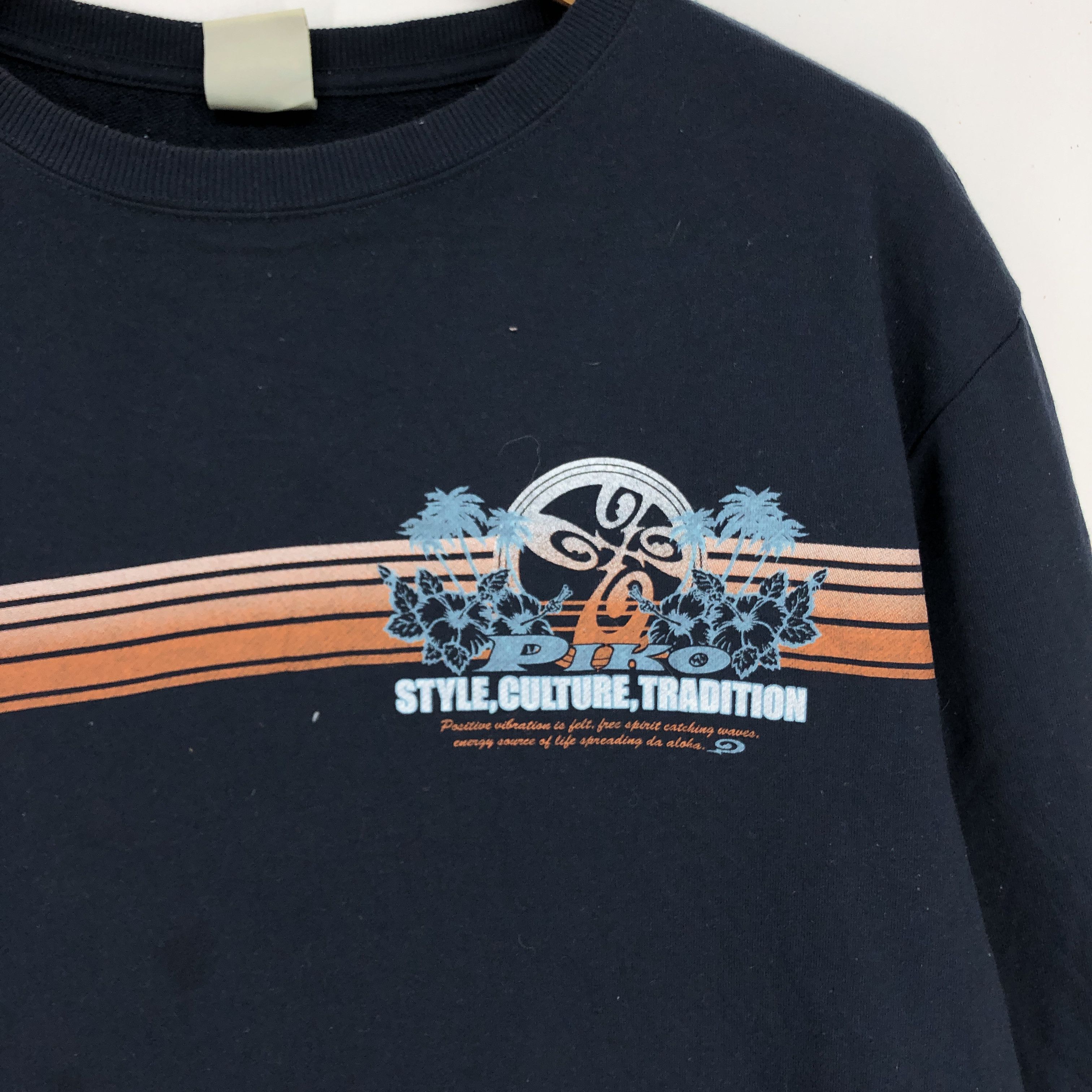 Other PIKO HAWAIIAN LONGBOARD Crew Neck Sweatshirt #1393-50 Size US XL / EU 56 / 4 - 4 Thumbnail