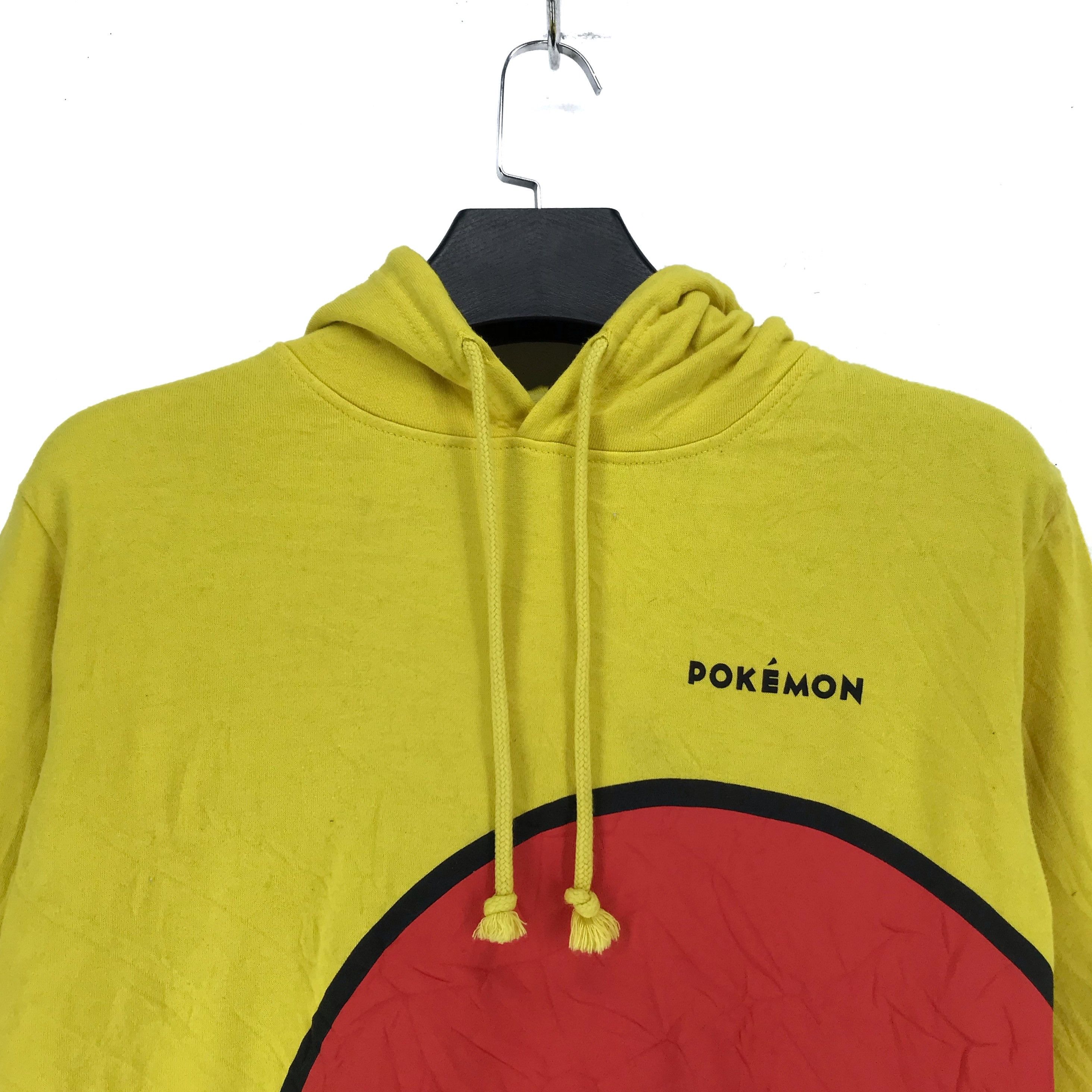 Japanese Brand Pokemon Poke Ball Big Printed Logo Pullover Hoodie #2696-003 Size US M / EU 48-50 / 2 - 2 Thumbnail