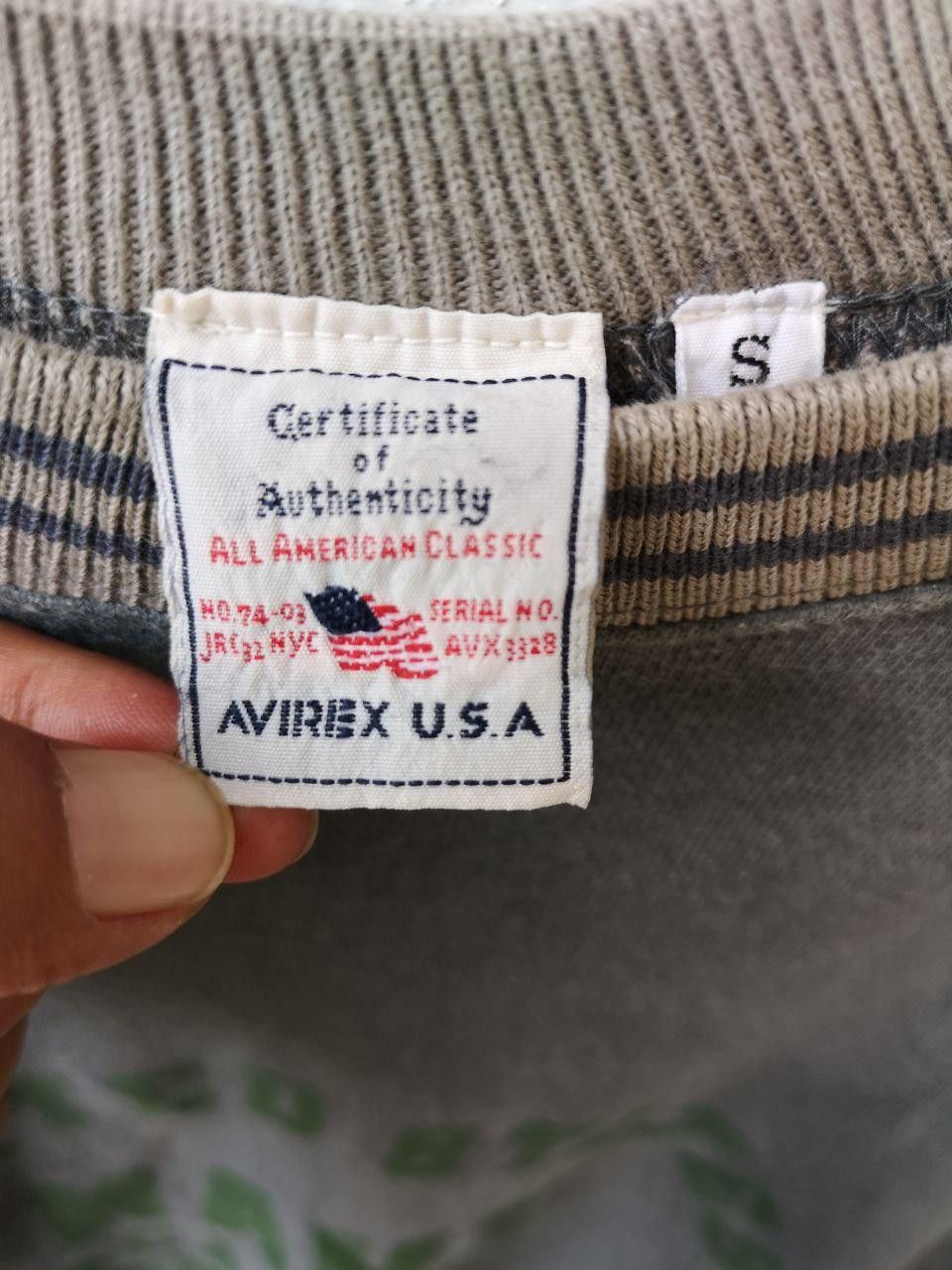 Avirex Avirex Spellout Big Logo Crewneck Pullover Size US S / EU 44-46 / 1 - 4 Thumbnail