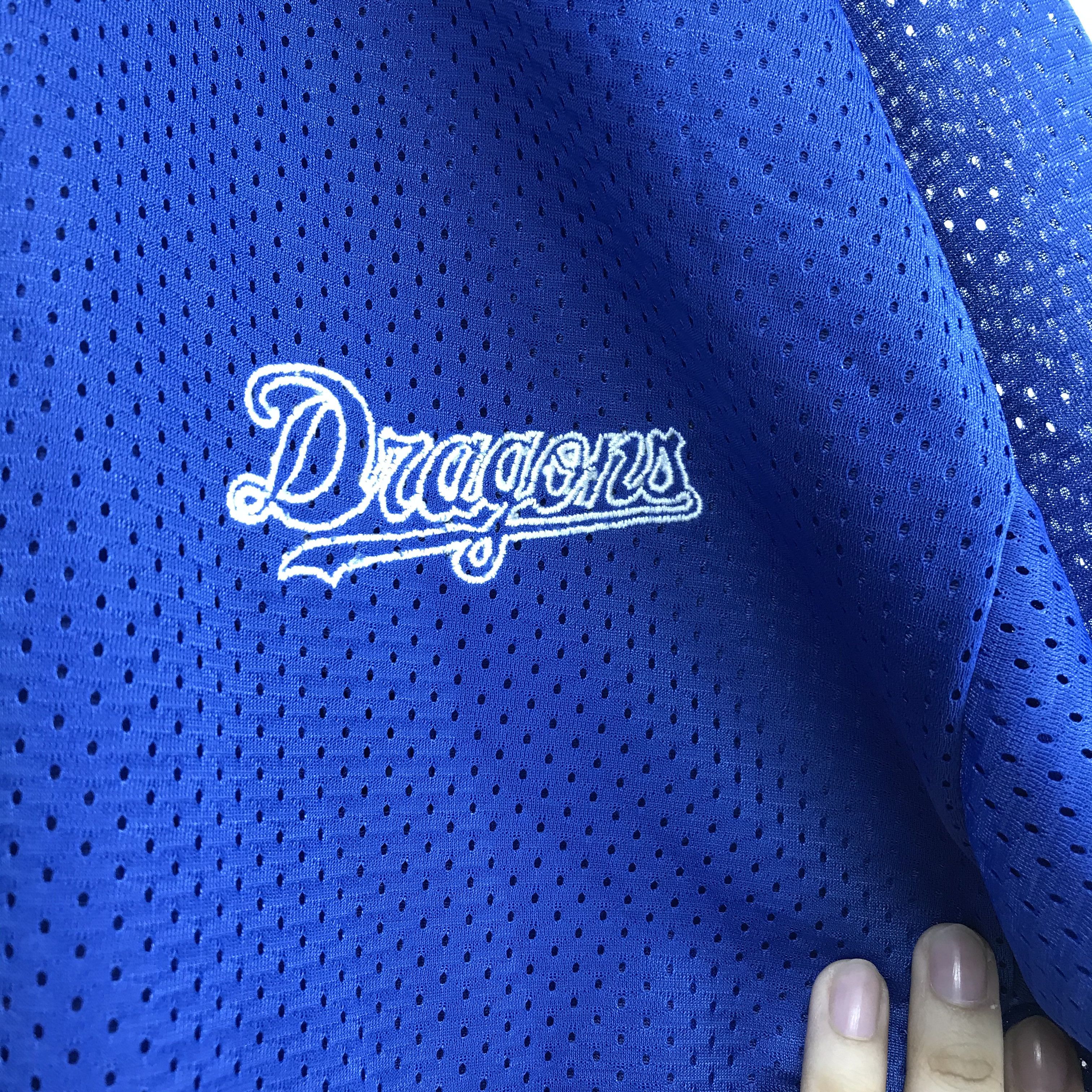 Japanese Brand Chunichi Dragons Baseball Team Jersey Cardigan #1870-35 Size US L / EU 52-54 / 3 - 6 Thumbnail