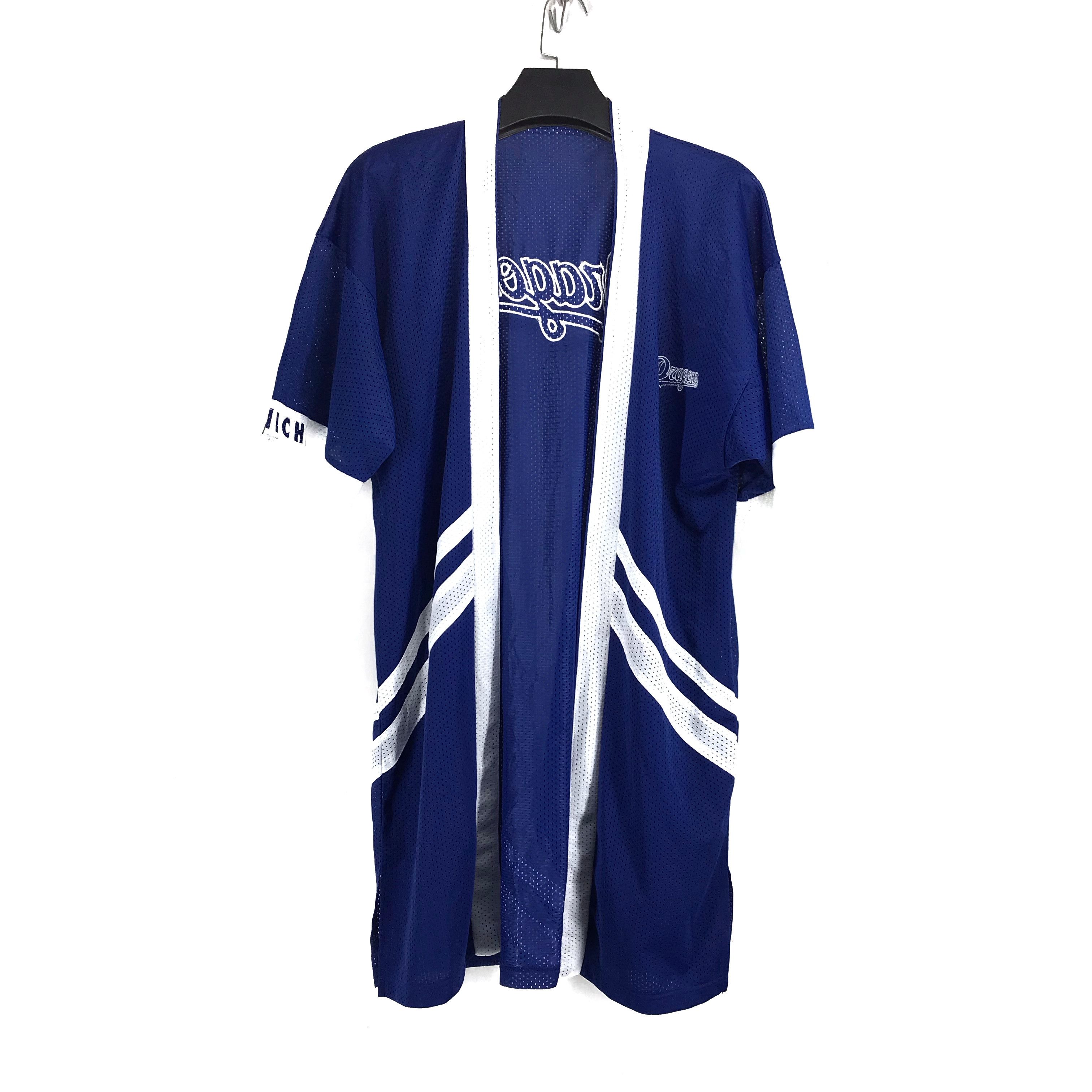 Japanese Brand Chunichi Dragons Baseball Team Jersey Cardigan #1870-35 Size US L / EU 52-54 / 3 - 4 Thumbnail