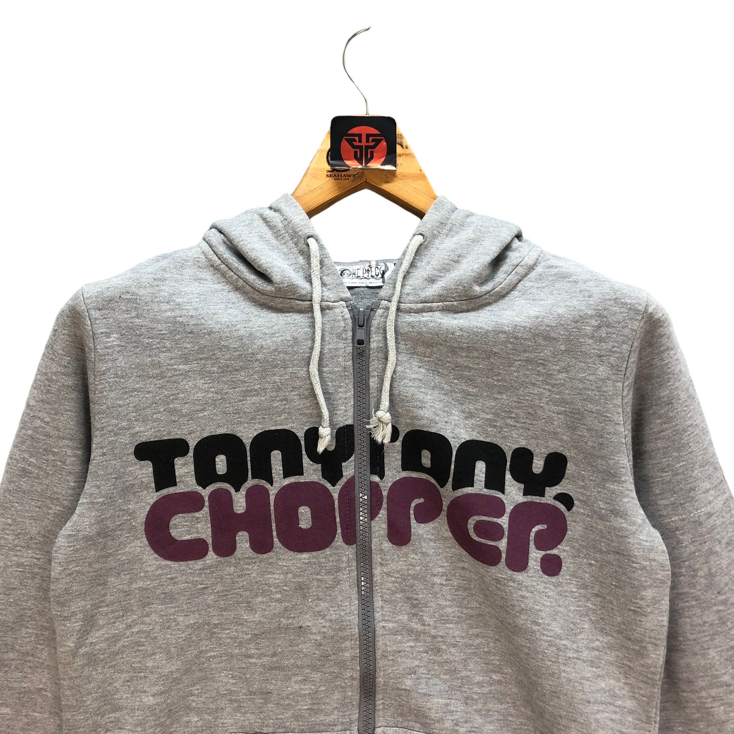 One Piece TONY TONY CHOPPER BIG LOGO HOODIES #7222-119 Size US M / EU 48-50 / 2 - 4 Thumbnail