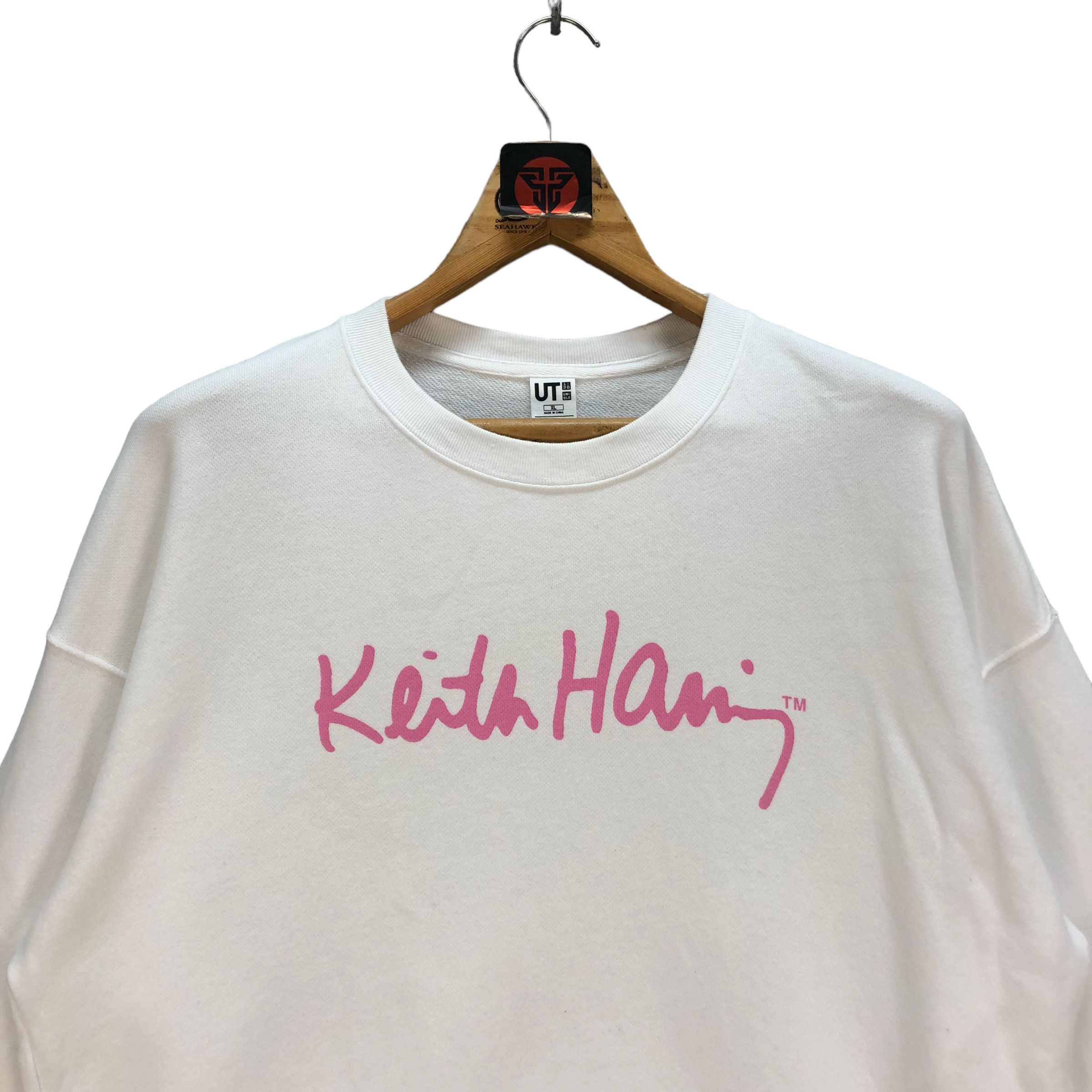 Keith Haring KEITH HARING BIG LOGO SWEATSHIRTS #7228-120 Size US XL / EU 56 / 4 - 2 Thumbnail