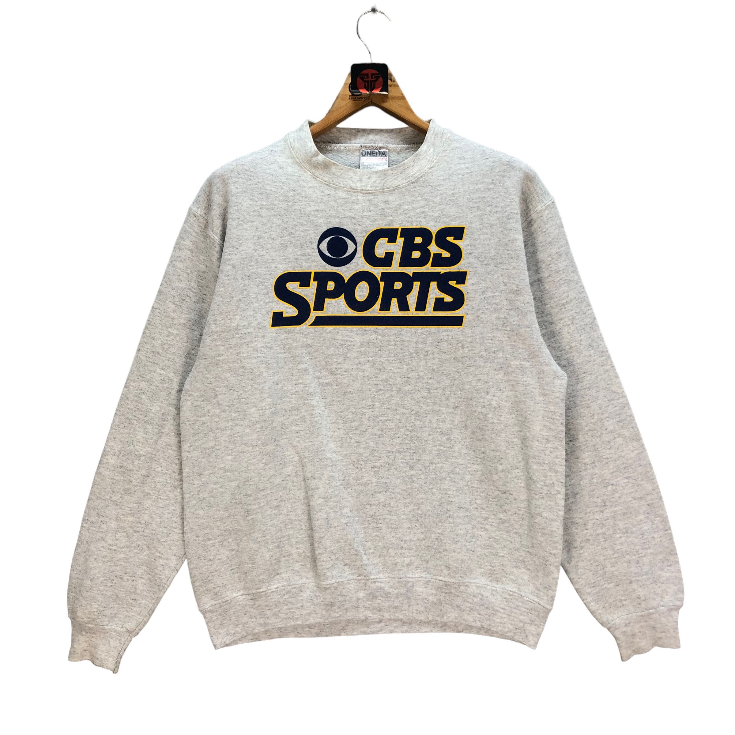 Vintage CBS SPORTS BIG LOGO ONEITA MADE IN USA SWEATSHIRTS #7229-120 Size US M / EU 48-50 / 2 - 1 Thumbnail