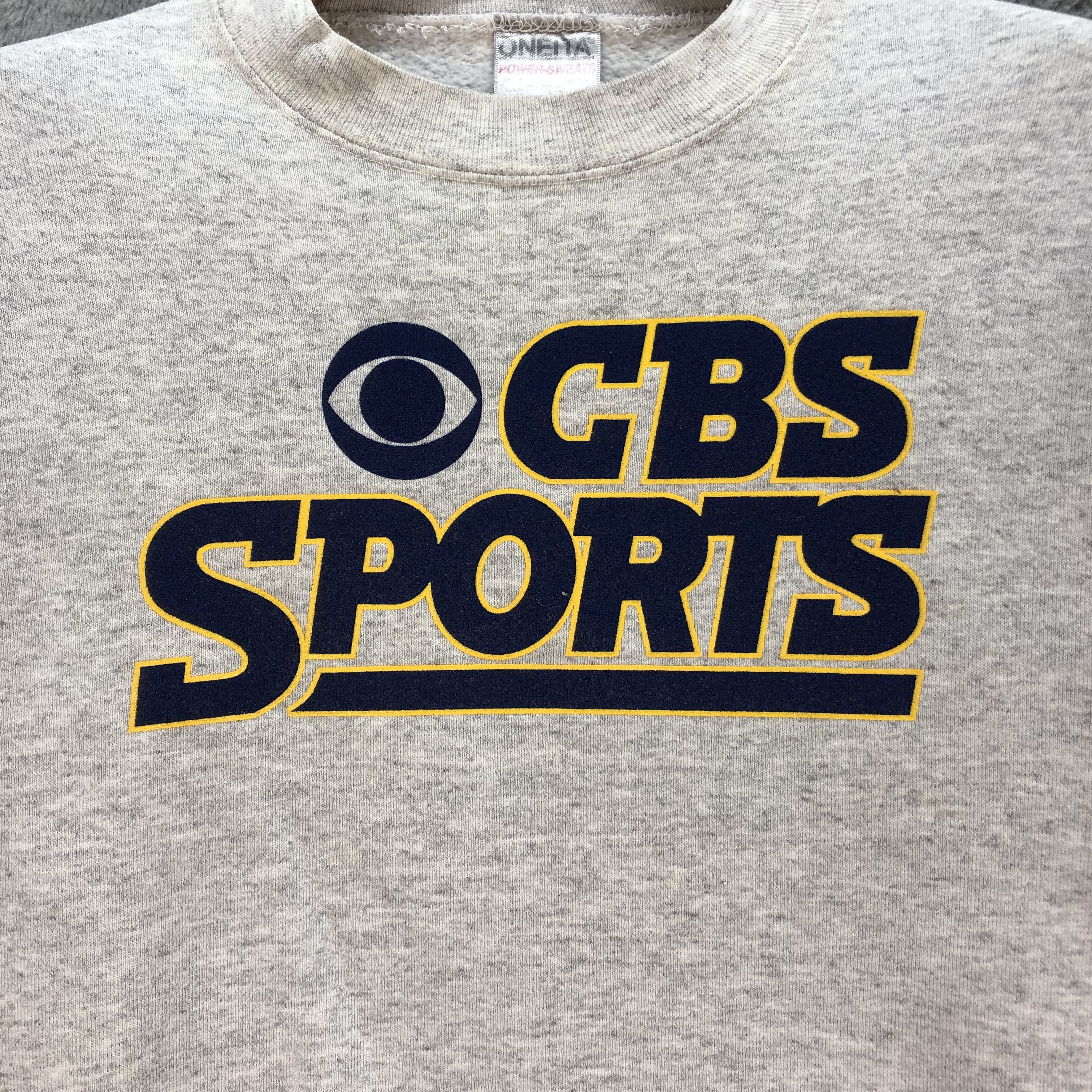 Vintage CBS SPORTS BIG LOGO ONEITA MADE IN USA SWEATSHIRTS #7229-120 Size US M / EU 48-50 / 2 - 3 Thumbnail