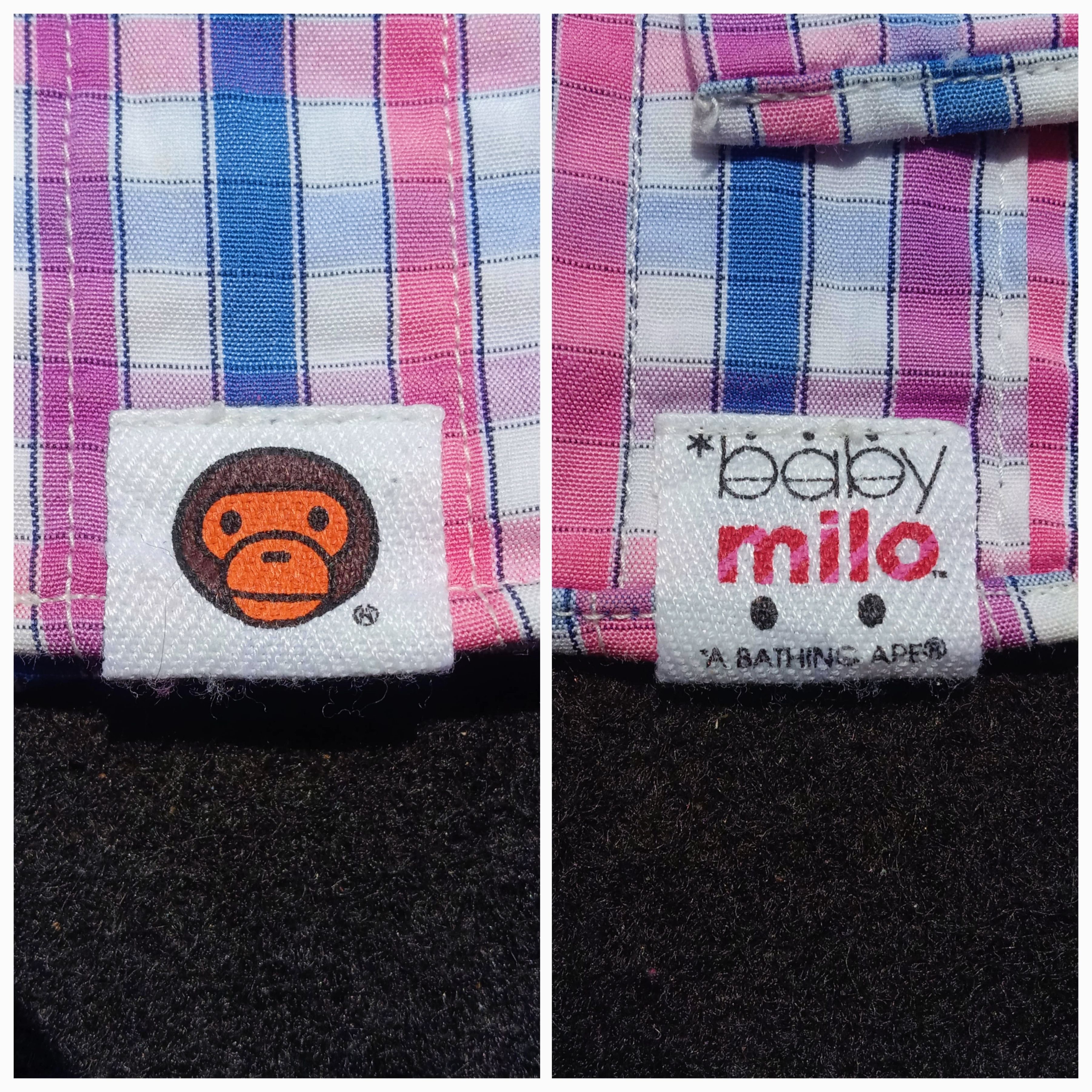 Bape Baby Milo Button Up Shirt (2006) Size US M / EU 48-50 / 2 - 8 Thumbnail