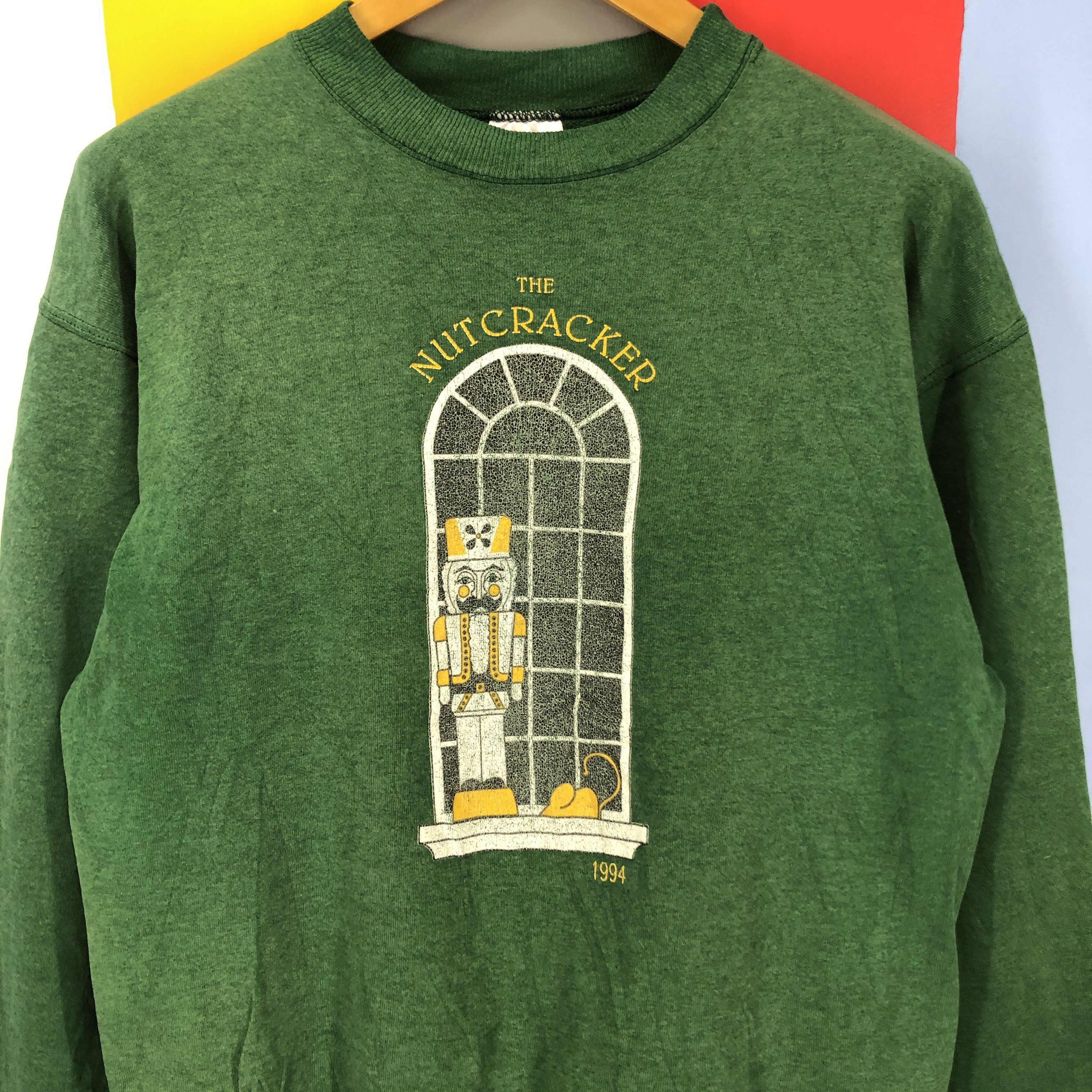 Hanes 90s Vtg THE NUTCRACKERS BALLET THEATER Sweatshirt #1013/AJ Size US M / EU 48-50 / 2 - 2 Thumbnail