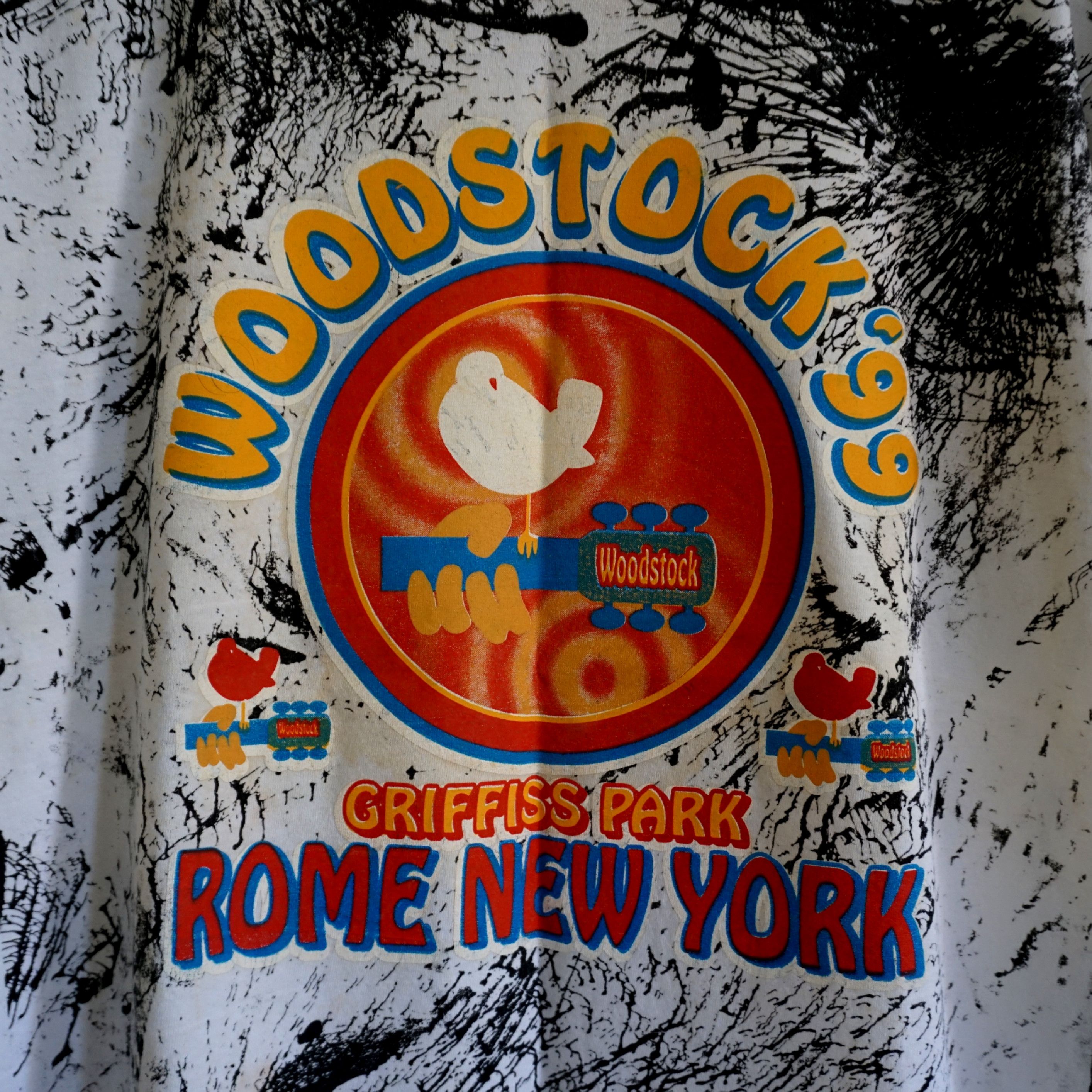 Vintage Tee Vintage woodstock 1999 griffiss park rome new york Size US XL / EU 56 / 4 - 3 Thumbnail