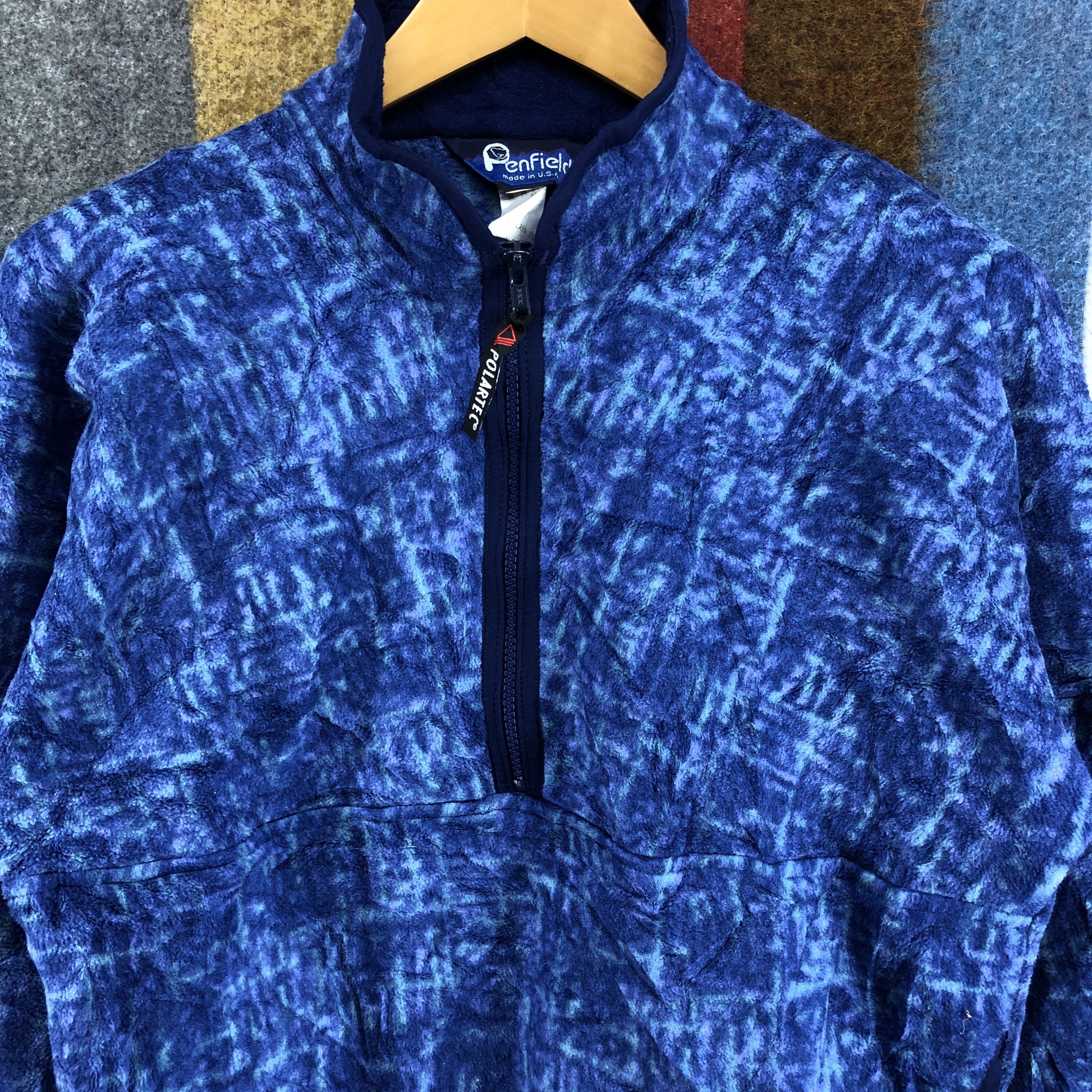 Penfield 90s Vintage PENFIELD Turtle Neck Fleece #065/D Size US M / EU 48-50 / 2 - 2 Thumbnail