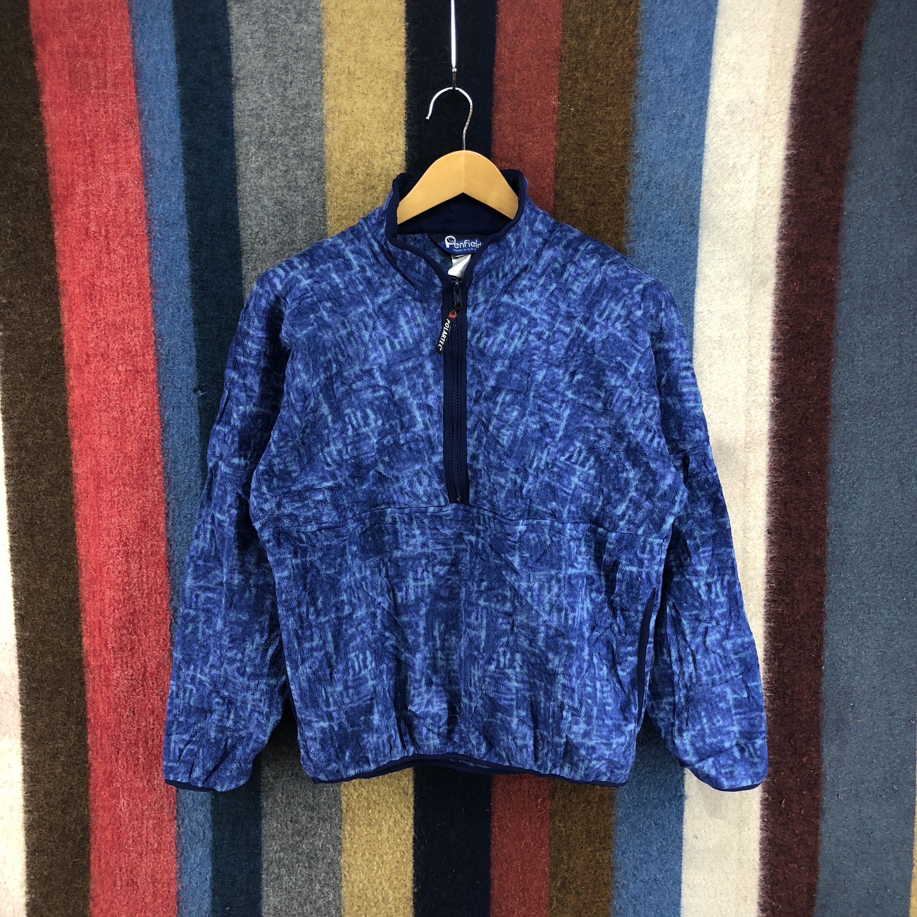 Penfield 90s Vintage PENFIELD Turtle Neck Fleece #065/D Size US M / EU 48-50 / 2 - 1 Thumbnail