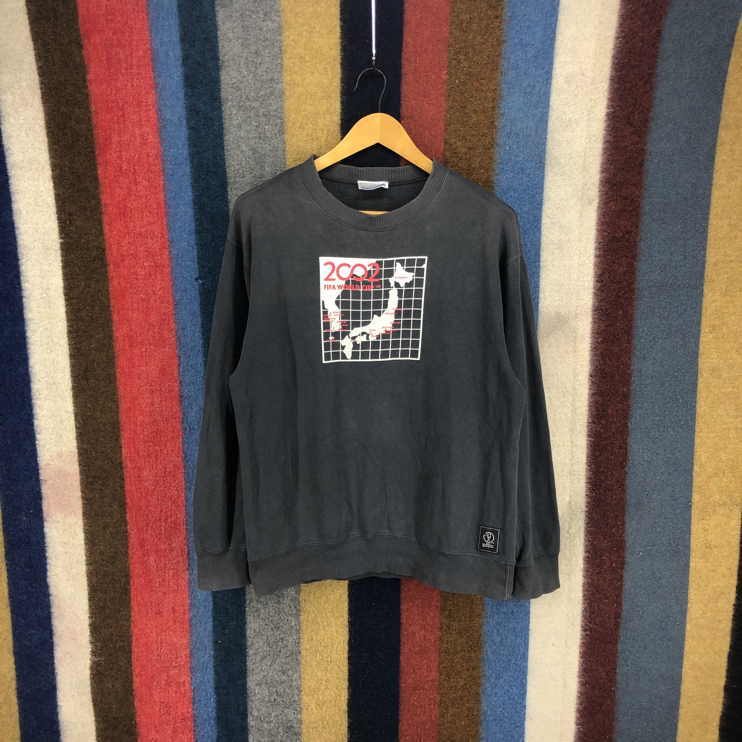 Y2K FIFA WORLD CUP 2002 Korea Japan Sweatshirt #0311/N