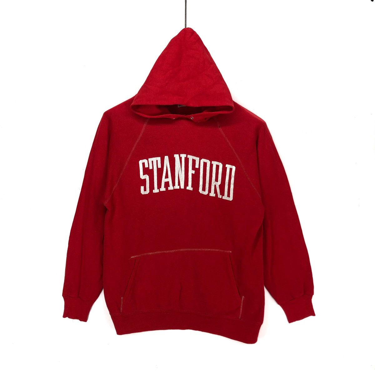 Artek 80s Vintage STANFORD by ARTEK Hoodie Pullover #1538-57 Size US S / EU 44-46 / 1 - 1 Thumbnail