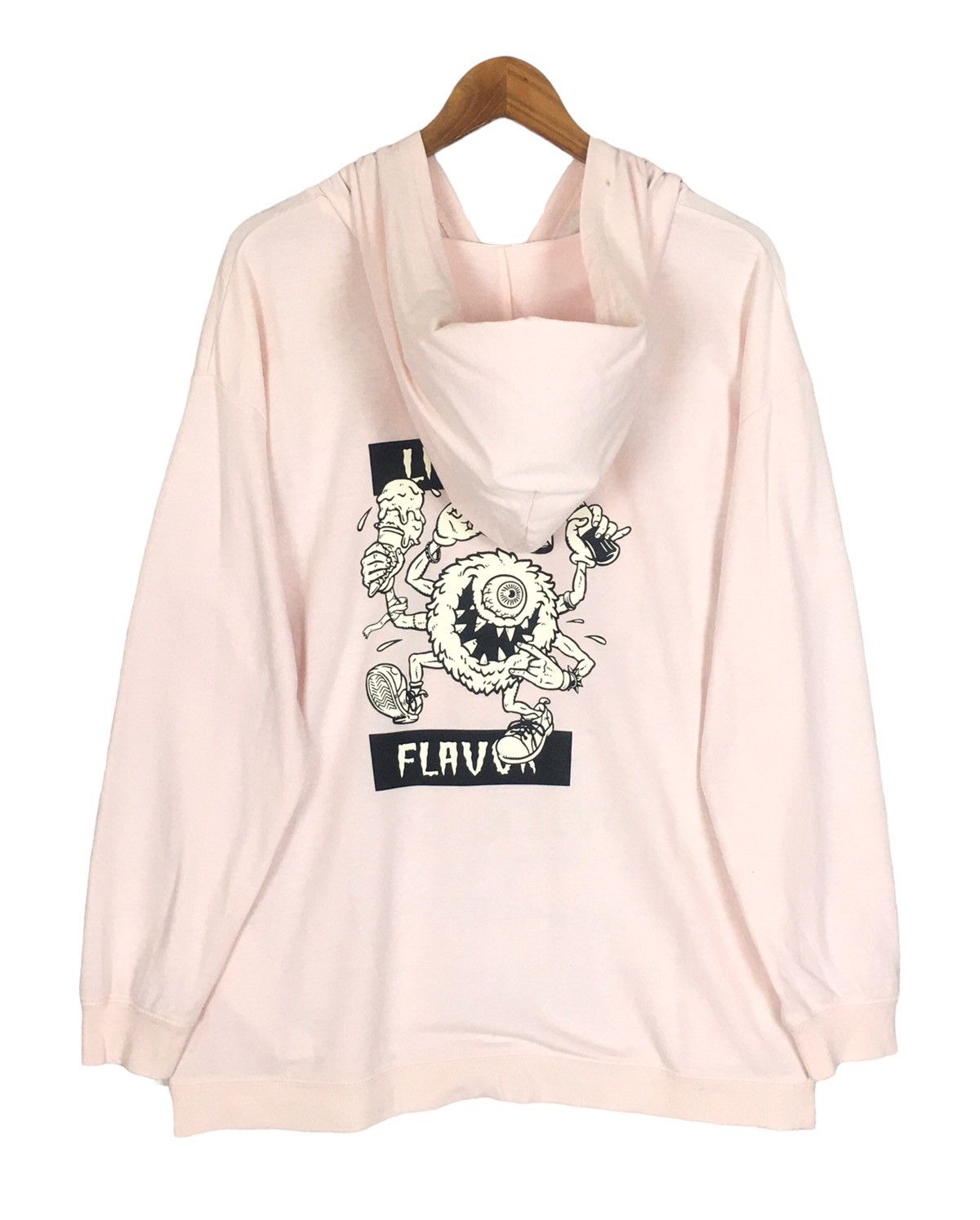 Japanese Brand LISTEN FLAVOR MONSTER EYE sweatshirt hoodie Size US M / EU 48-50 / 2 - 6 Thumbnail