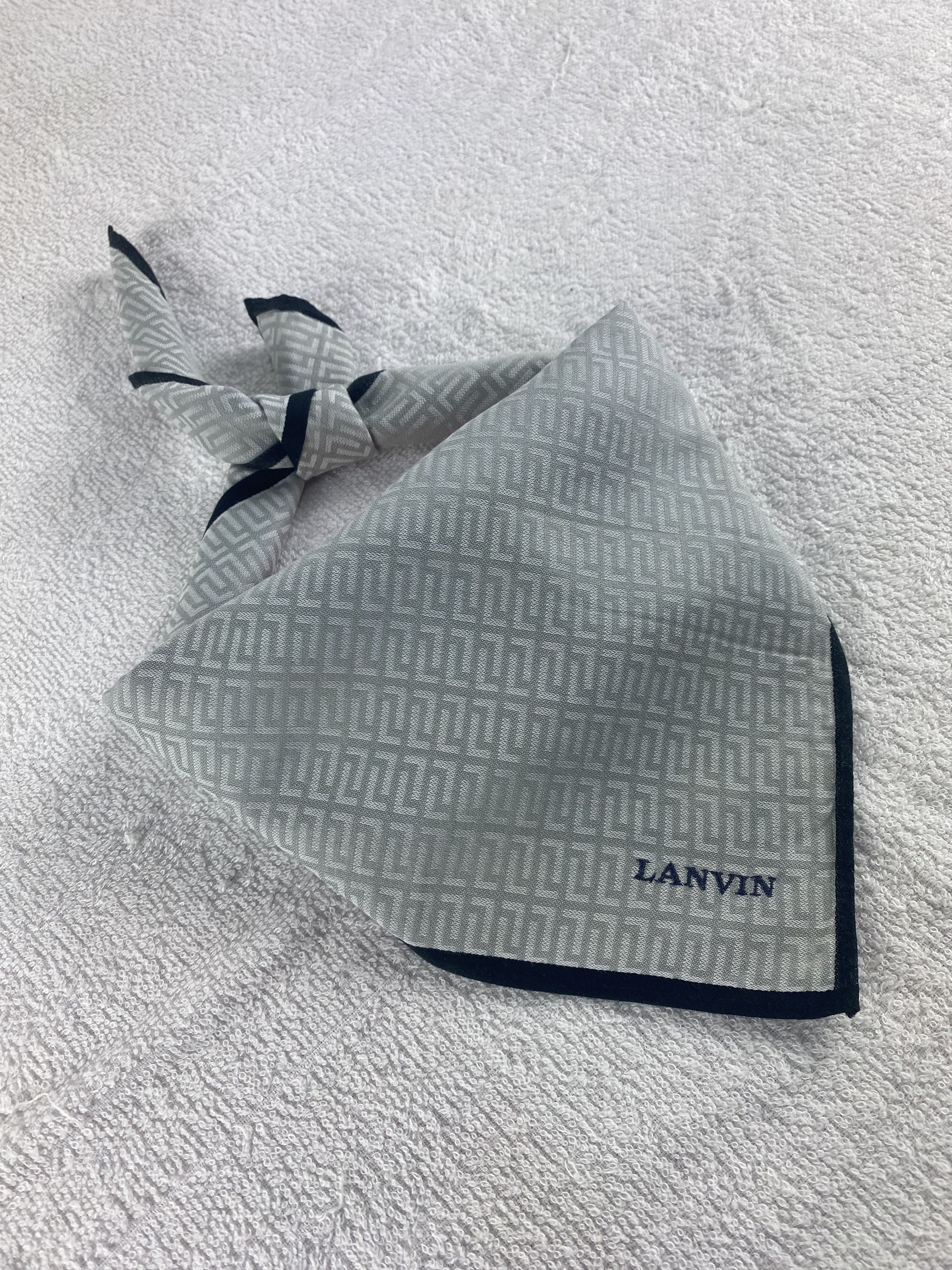 Lanvin Lanvin Handkerchief / Bandana / Neckerchief C147 Size ONE SIZE - 2 Thumbnail