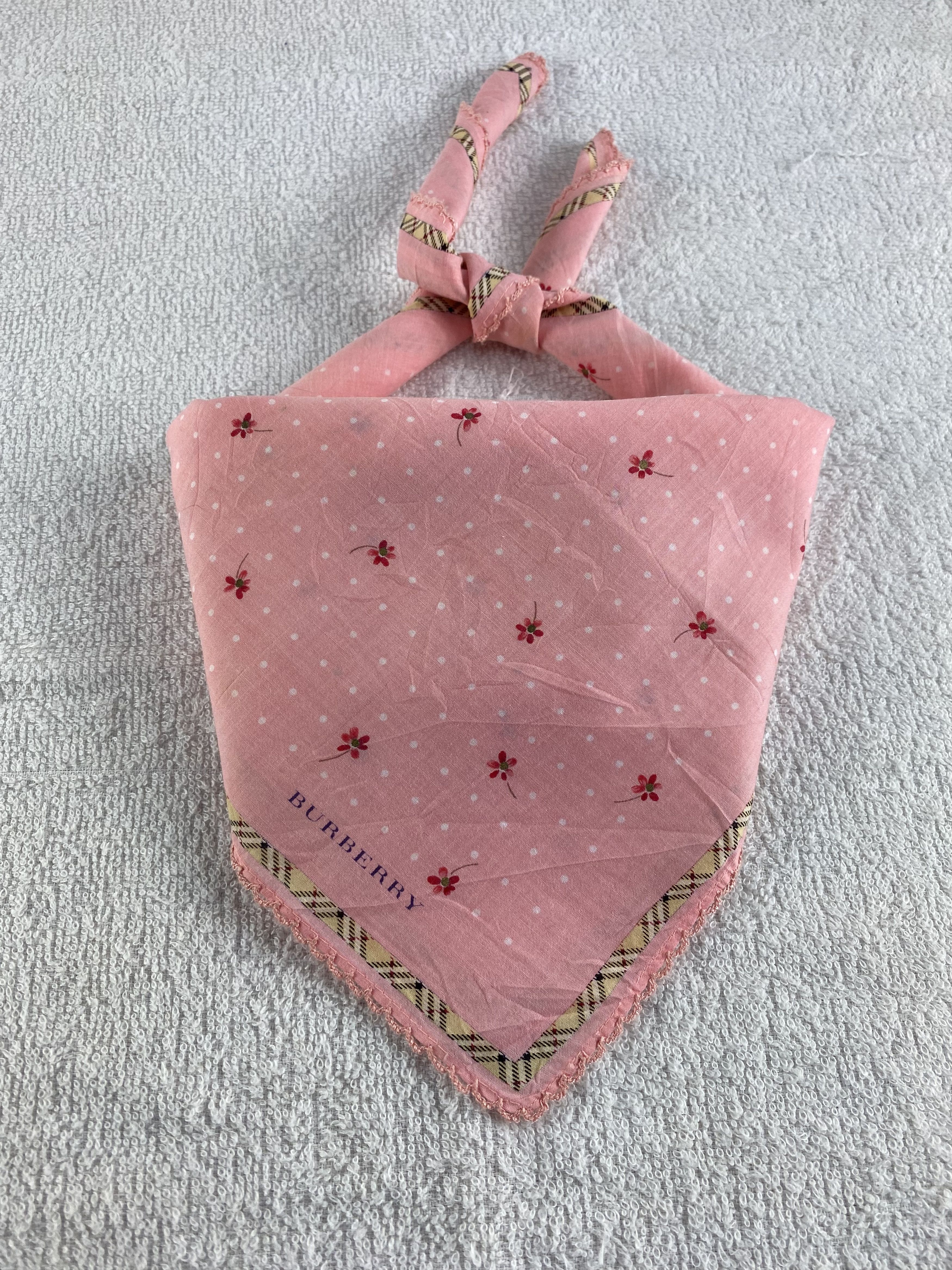 Burberry Burberry Handkerchief / Bandana / Neckerchief C131 Size ONE SIZE - 2 Thumbnail