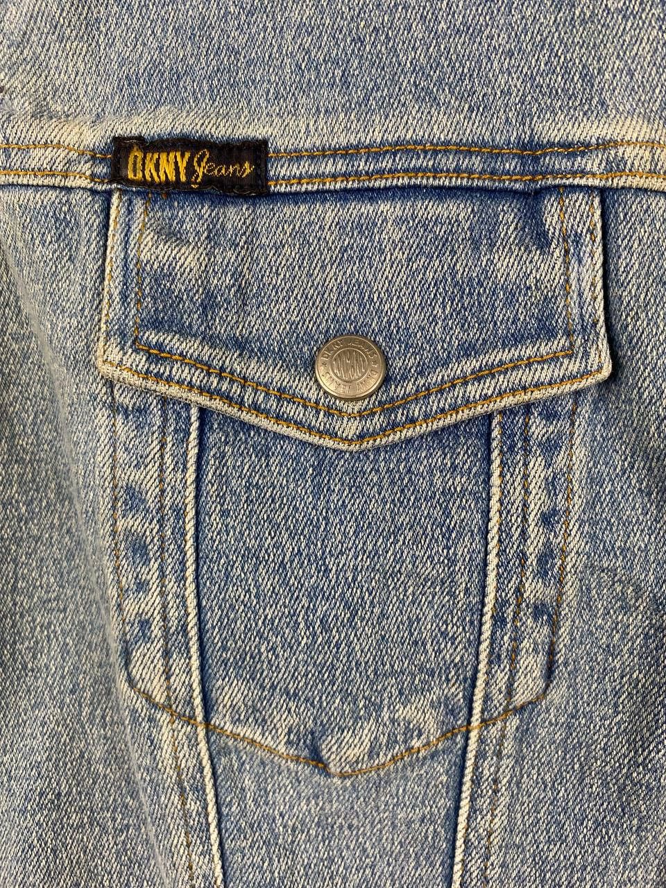 DKNY vintage dkny denim jacket sleeveless nice design Size US M / EU 48-50 / 2 - 2 Thumbnail