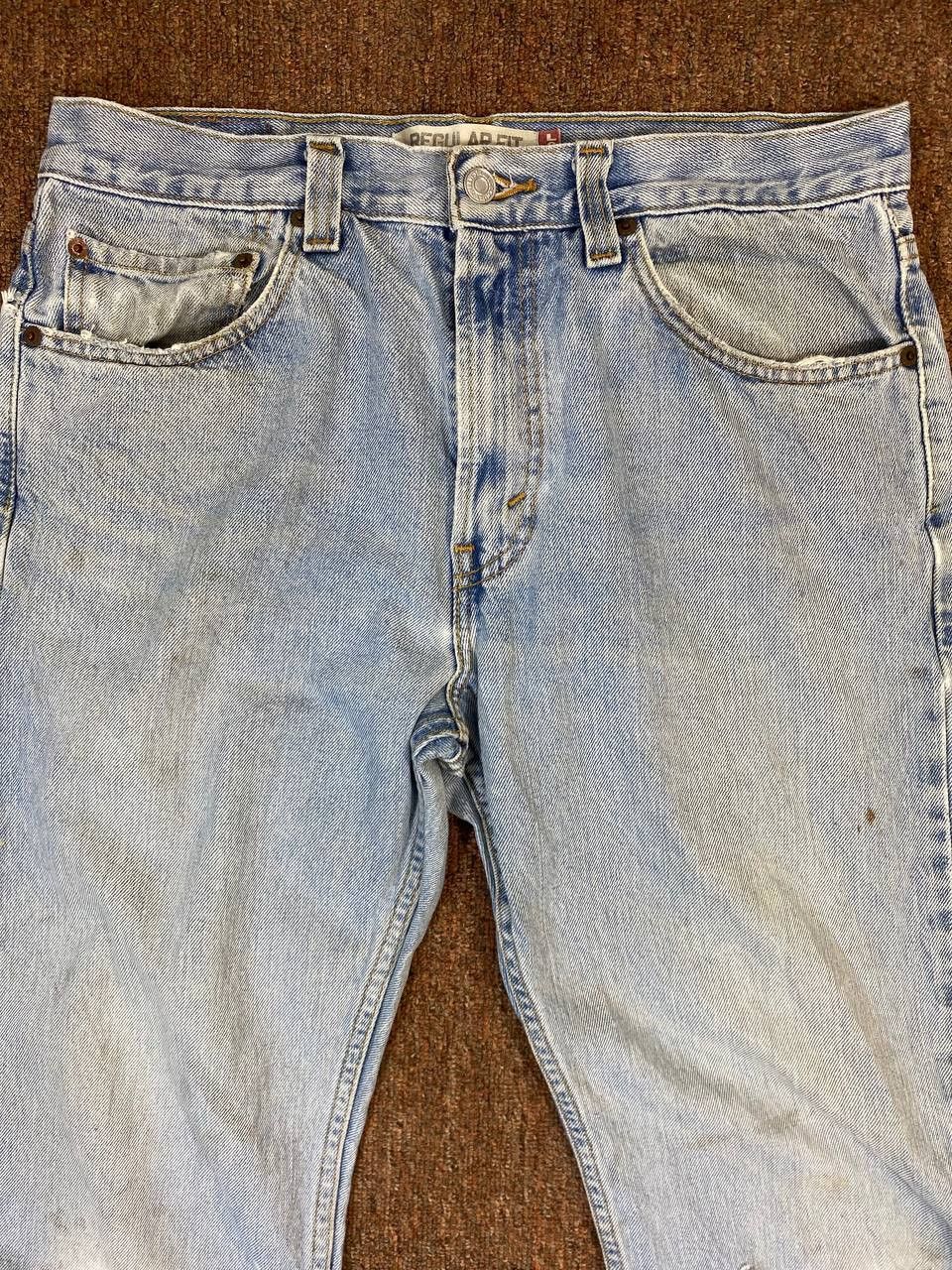Levi's vintage levis 505 regular fit distressed denim Size US 33 - 7 Thumbnail