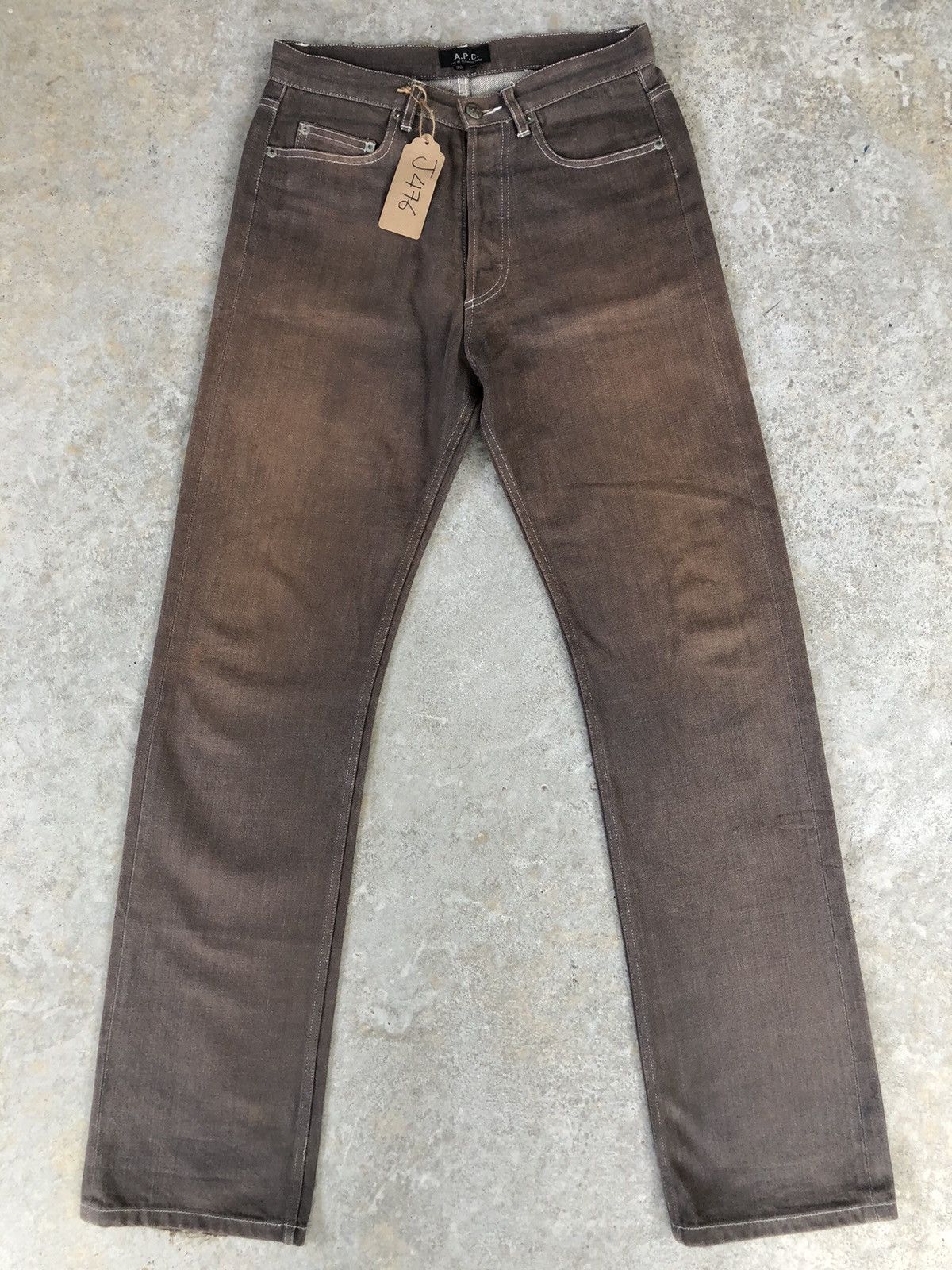 A.P.C. A.P.C Selvedge Distressed Jeans Made in japan Size US 29 - 1 Thumbnail
