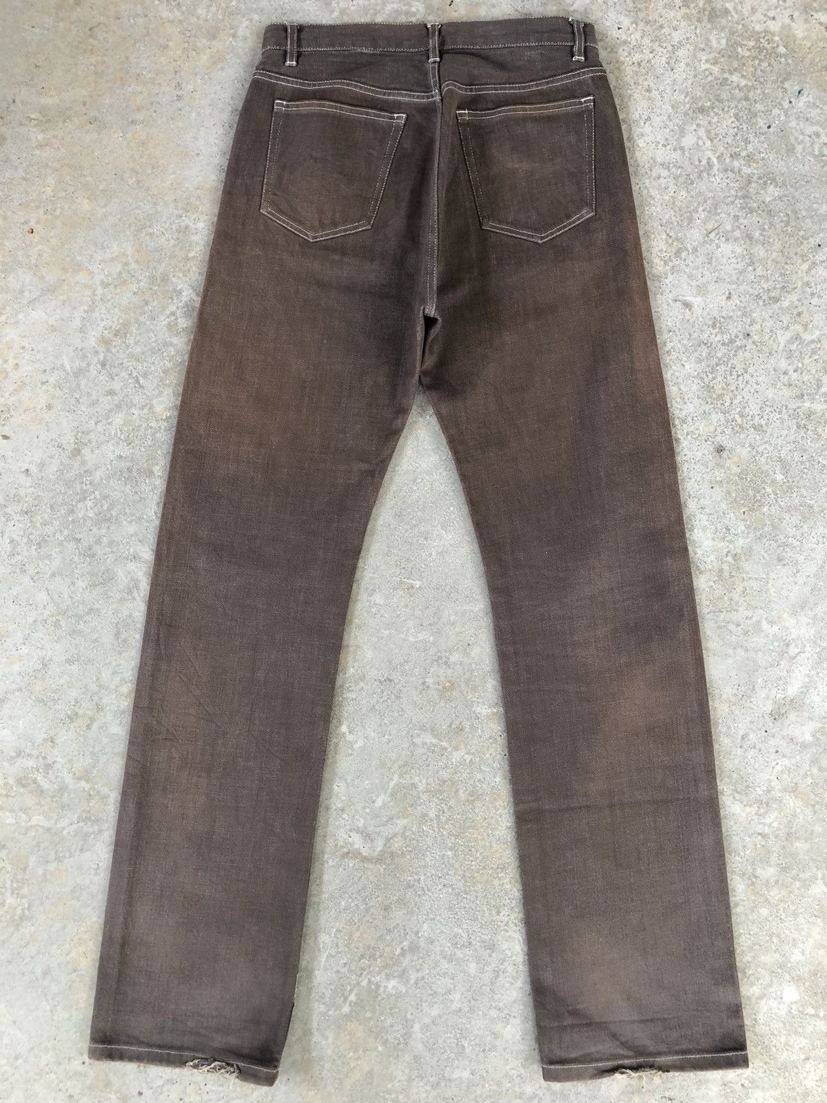 A.P.C. A.P.C Selvedge Distressed Jeans Made in japan Size US 29 - 2 Thumbnail