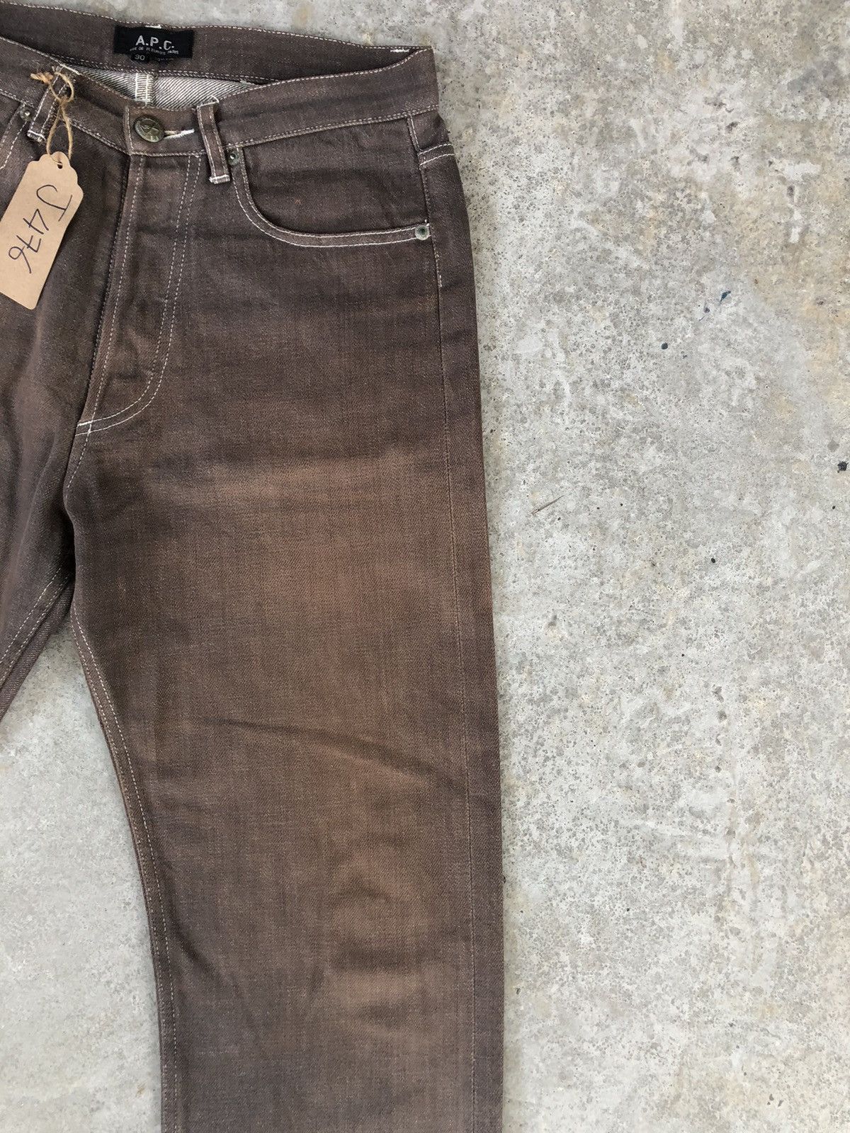 A.P.C. A.P.C Selvedge Distressed Jeans Made in japan Size US 29 - 5 Thumbnail