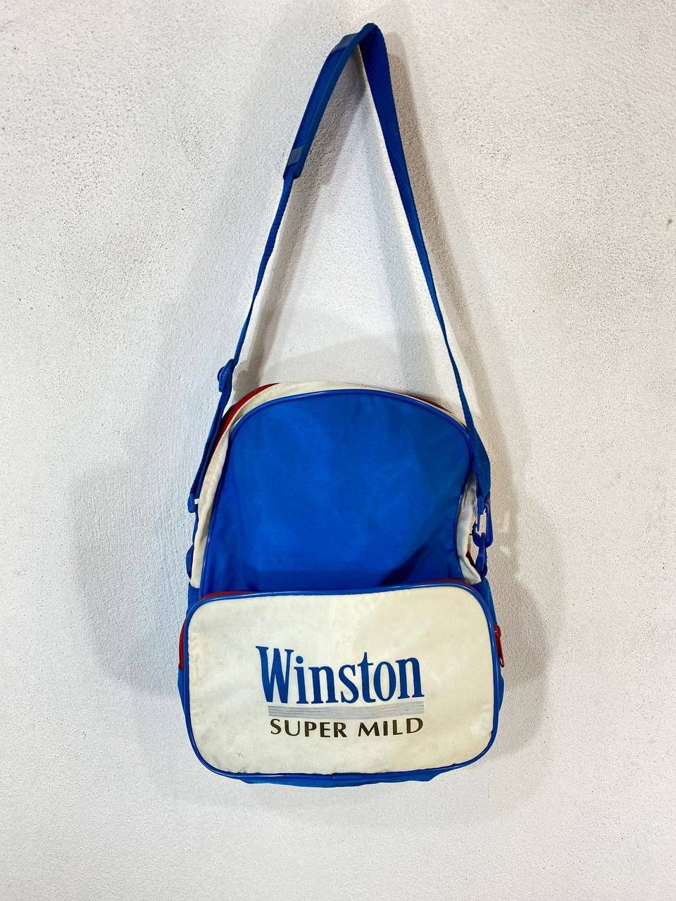 Avant Garde x Vintage Winston Super Mild Sling Bag in White, Men's