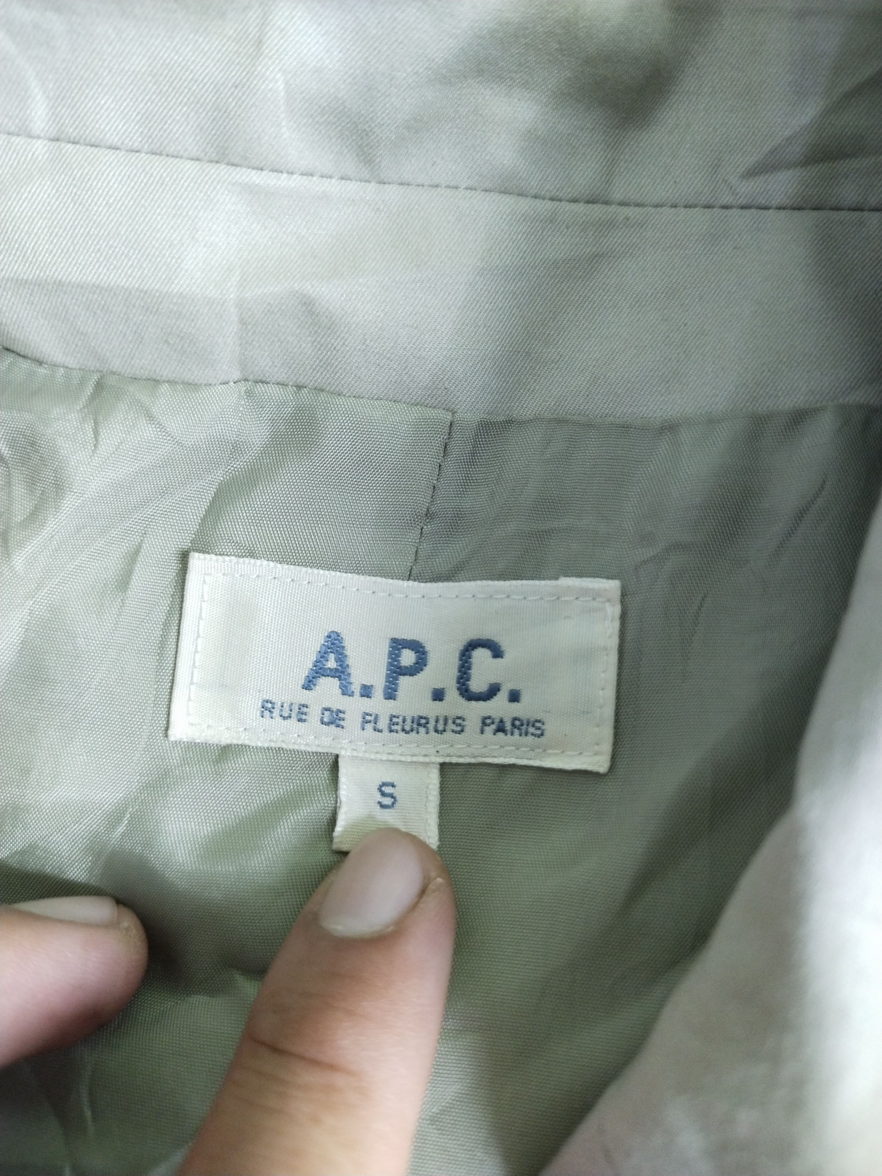 A.P.C. × If Six Was Nine × Japanese Brand 🔥APC REU DE FLEURUS PARIS BEIGE PONCHO COAT Size US S / EU 44-46 / 1 - 9 Thumbnail