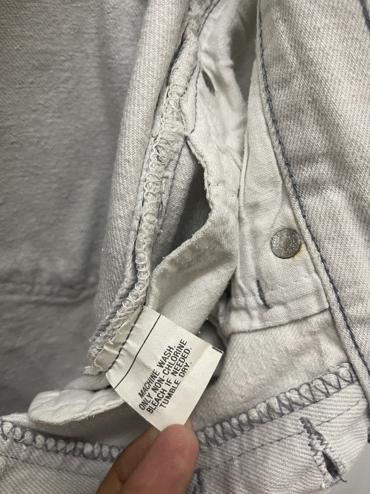 Levi's Vintage Clothing Rare Vintage LEVIS 501 0657 Made in USA Grunge Size US 34 / EU 50 - 9 Thumbnail