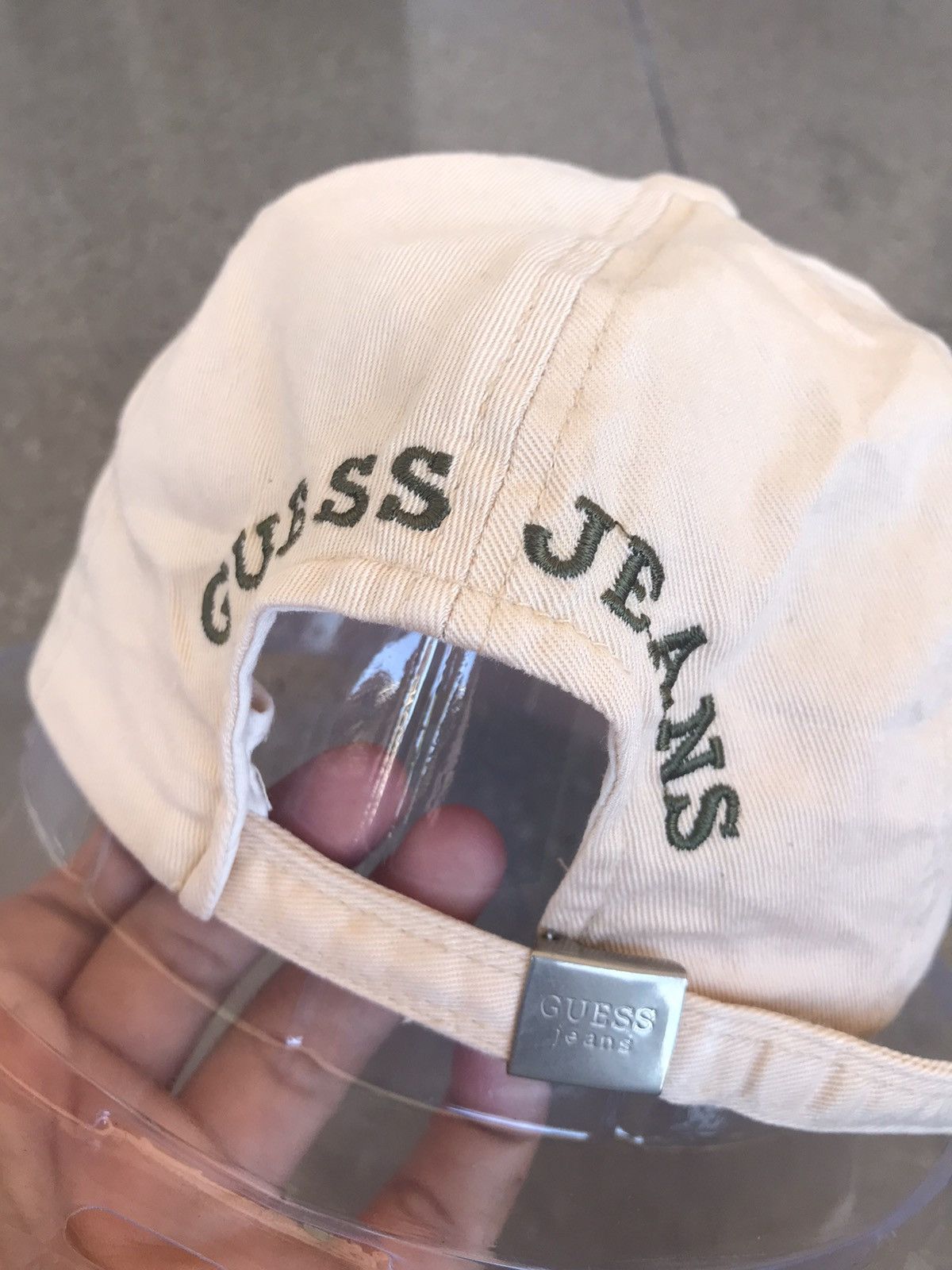 Guess Vintage Guess Jeans Cap Hat Size ONE SIZE - 2 Thumbnail