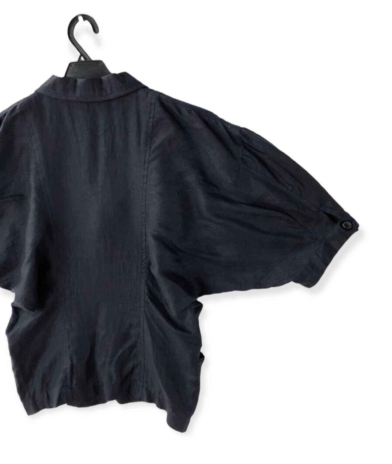 Comme des Garcons ARCHIVE🔥RARE 1988 REI KAWAKUBO LINEN BLOUSE KIMONO STYLE Size M / US 6-8 / IT 42-44 - 7 Thumbnail