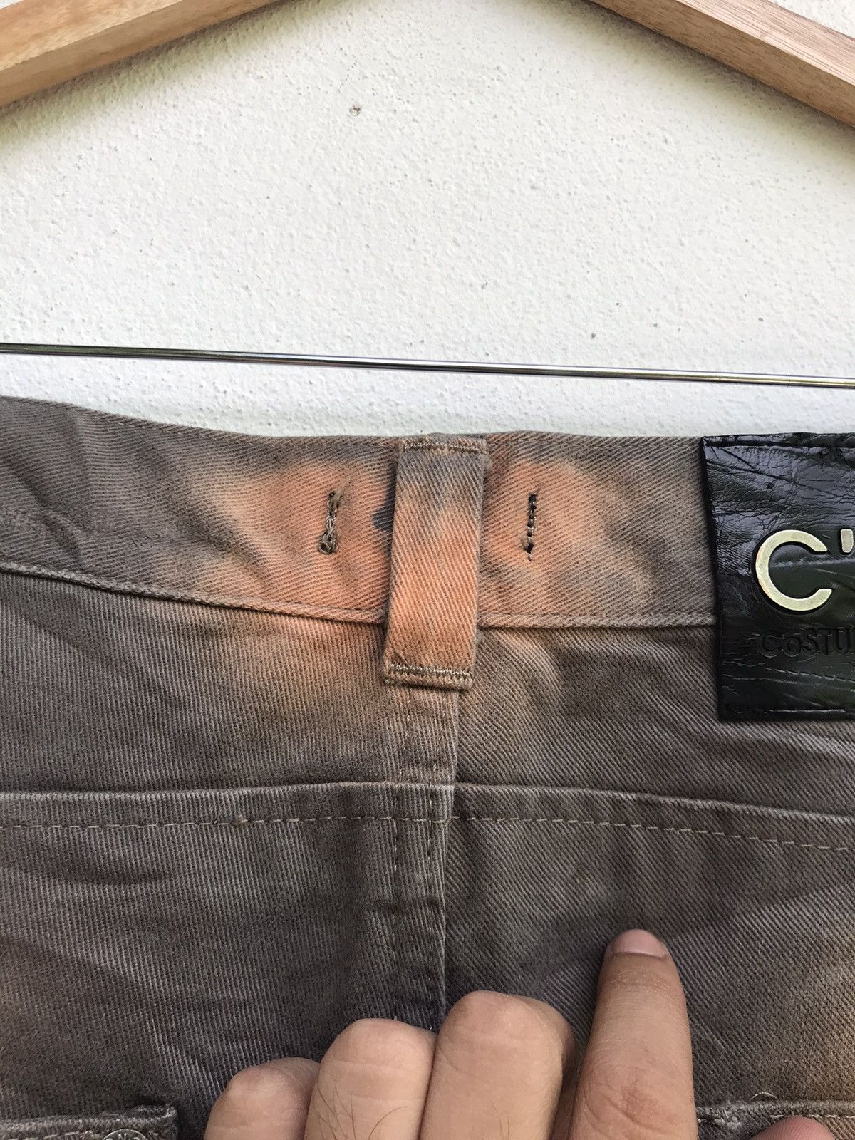 Costume National Costume National Distressed Denim Pants Size US 29 - 13 Thumbnail