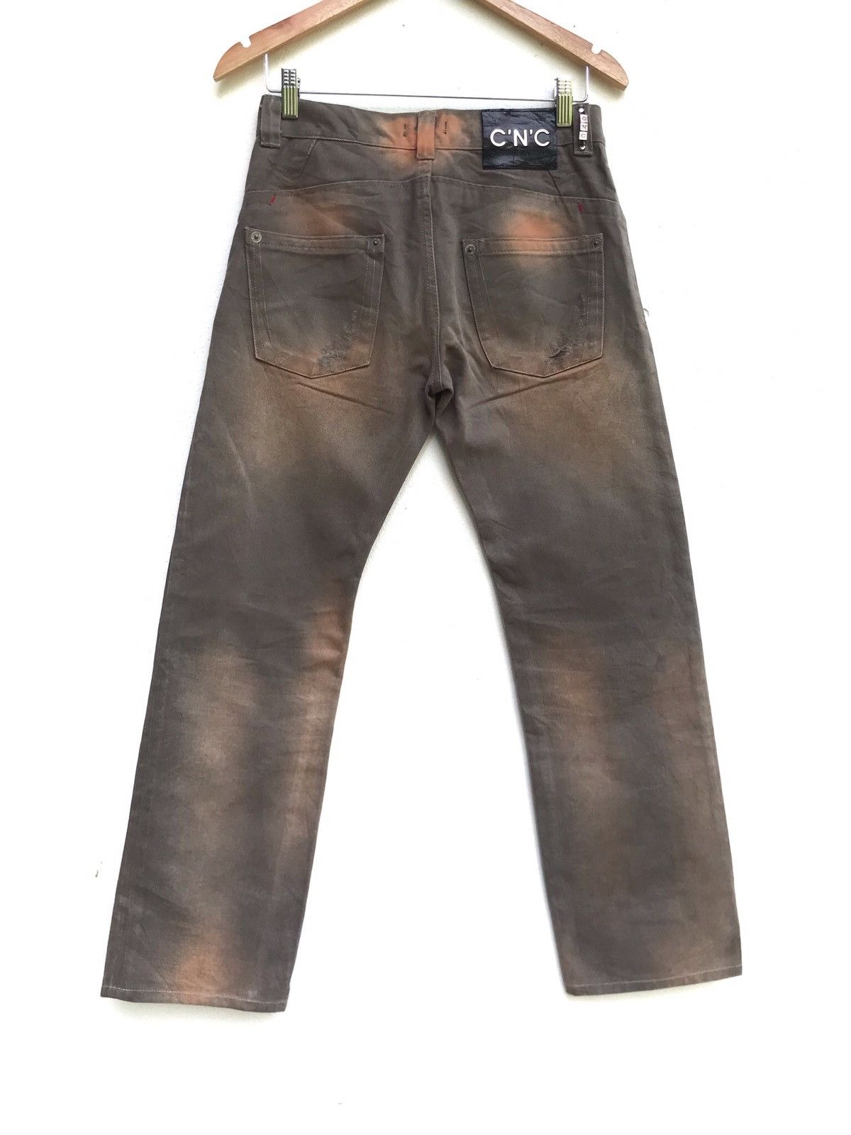 Costume National Costume National Distressed Denim Pants Size US 29 - 2 Thumbnail
