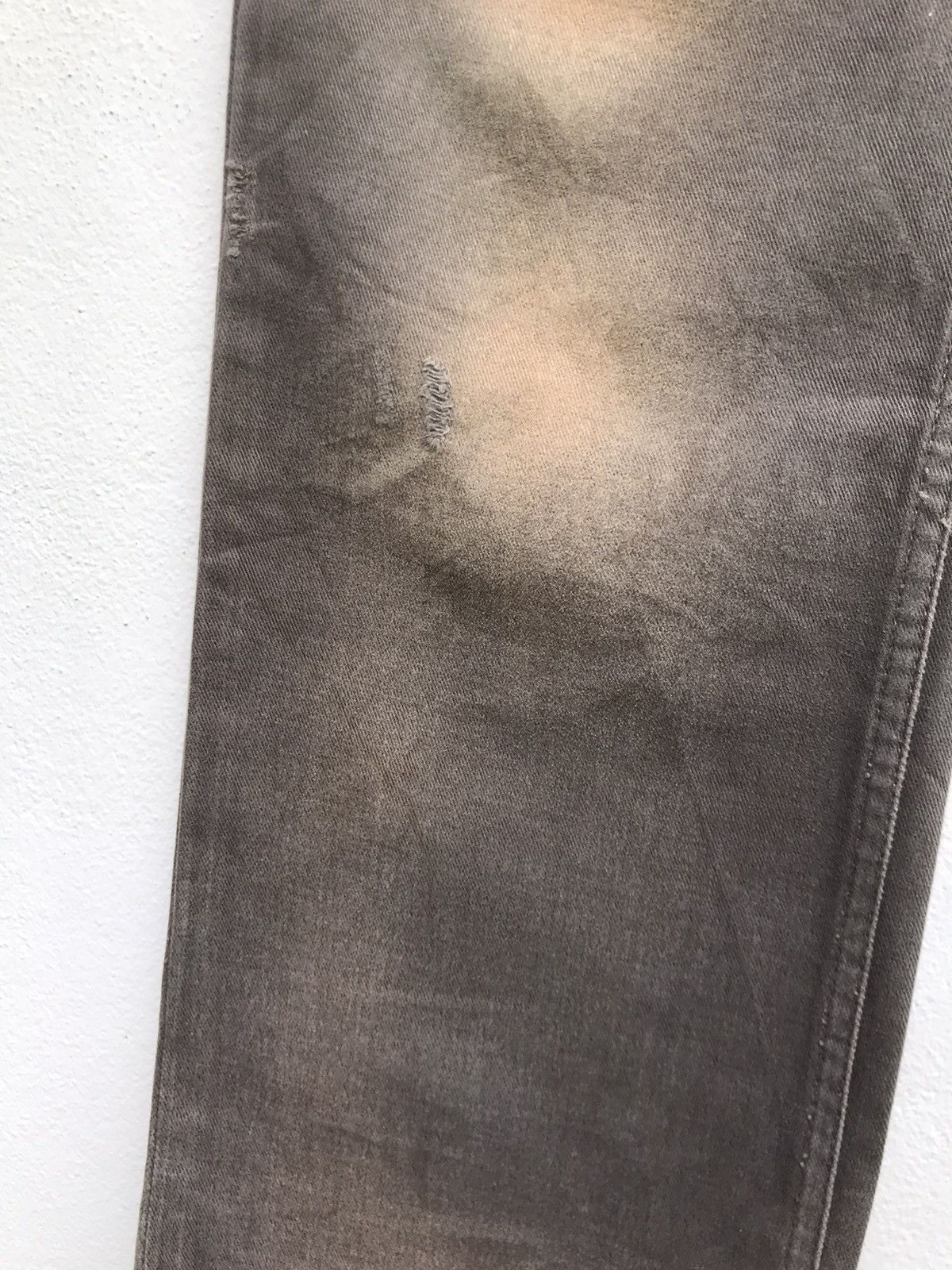 Costume National Costume National Distressed Denim Pants Size US 29 - 6 Thumbnail
