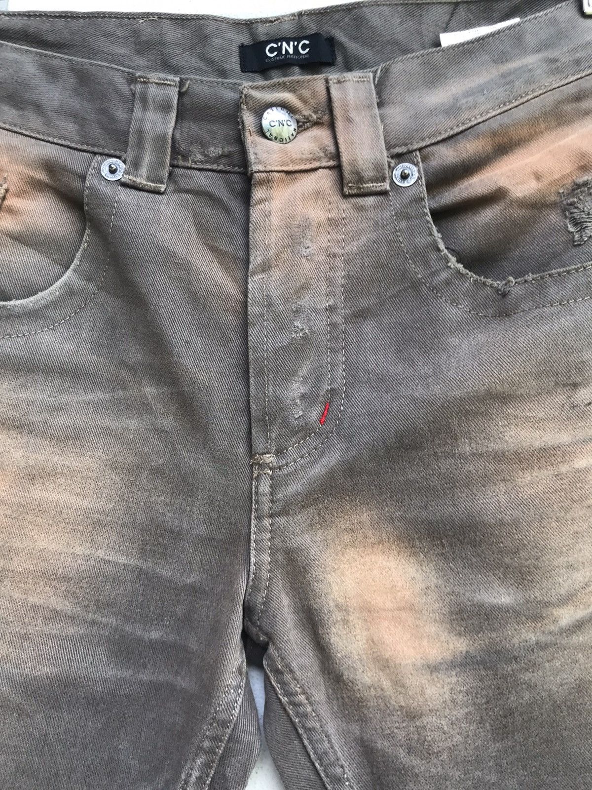 Costume National Costume National Distressed Denim Pants Size US 29 - 9 Thumbnail