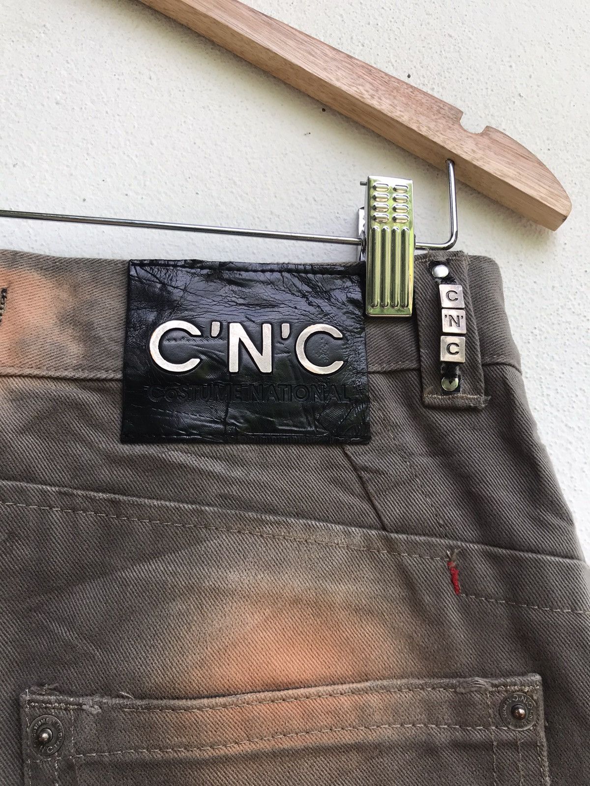Costume National Costume National Distressed Denim Pants Size US 29 - 12 Thumbnail