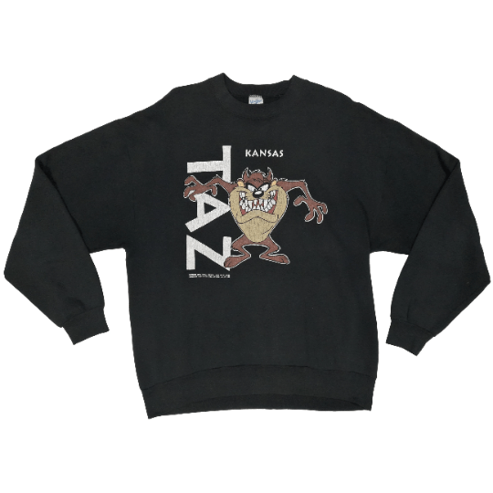 Tazzie Devil Tee - Dusty Vintage Black