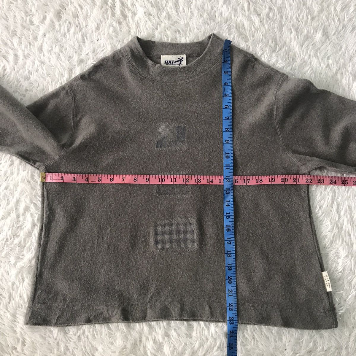Hai Sporting Gear Hai Sporting Gear by Issey Miyake Crop Style Jumper/Sweater Size US M / EU 48-50 / 2 - 13 Thumbnail