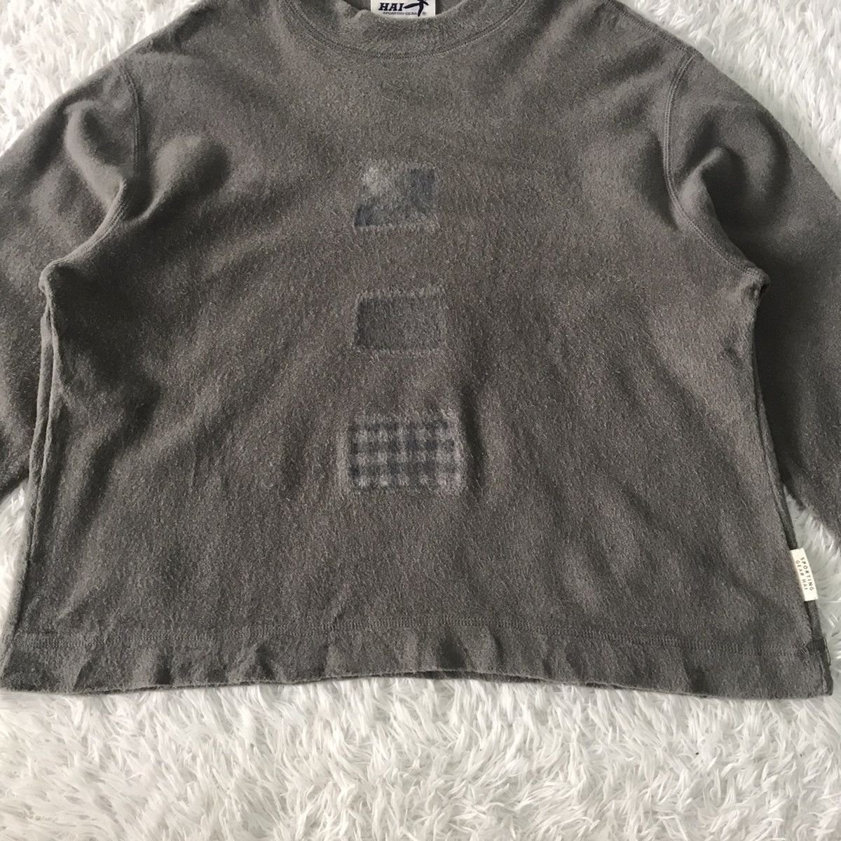 Hai Sporting Gear Hai Sporting Gear by Issey Miyake Crop Style Jumper/Sweater Size US M / EU 48-50 / 2 - 5 Thumbnail