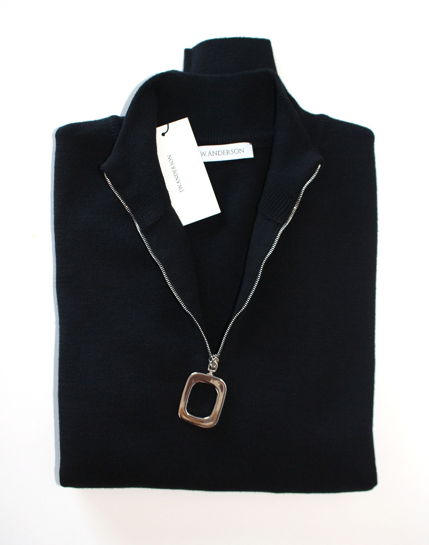 JW Anderson Half Neck Zipped Sweater Size US L / EU 52-54 / 3 - 5 Thumbnail