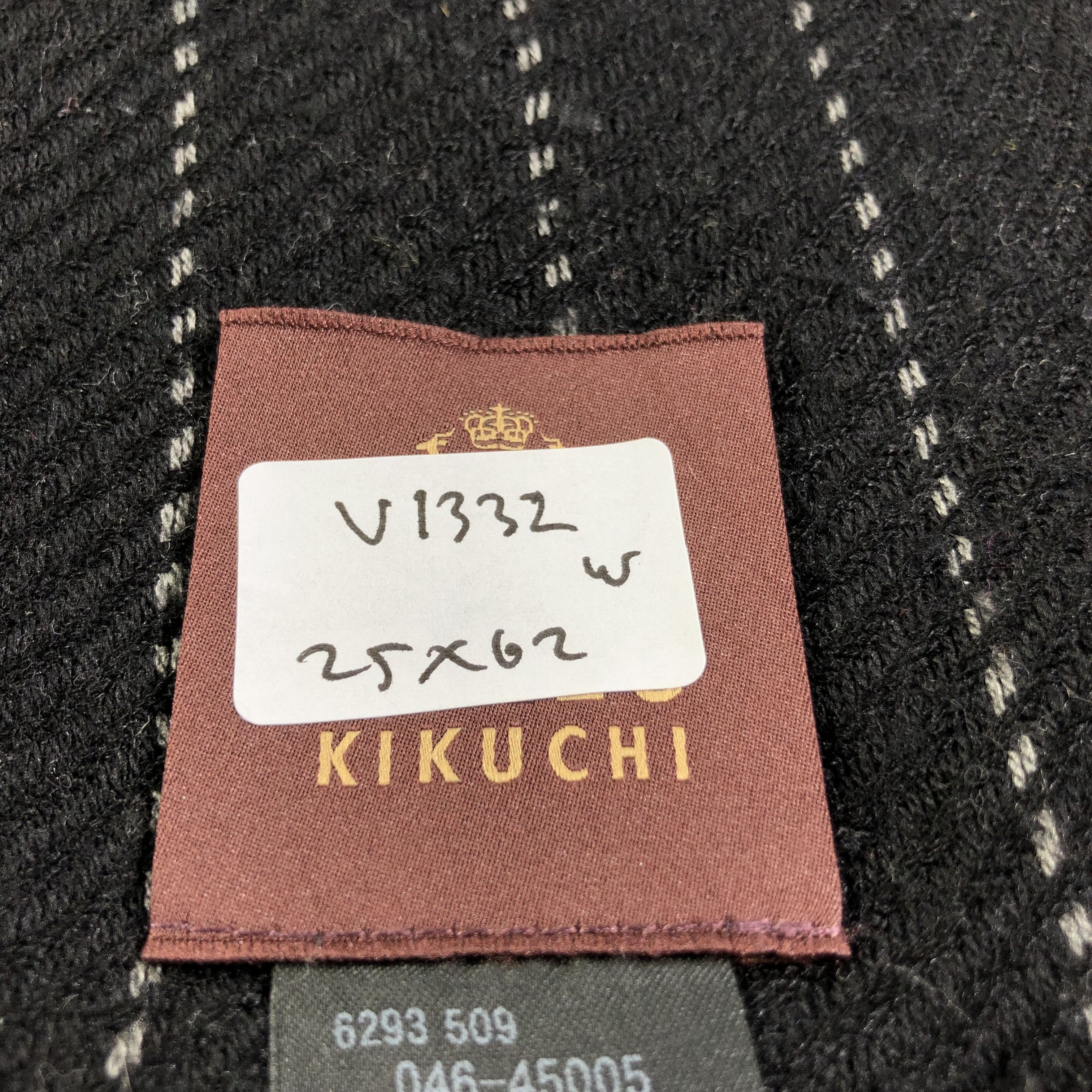 Takeo Kikuchi Takeo Kikuchi Wool Scarf Muffler Shawl Wrap V1332 Size ONE SIZE - 9 Thumbnail