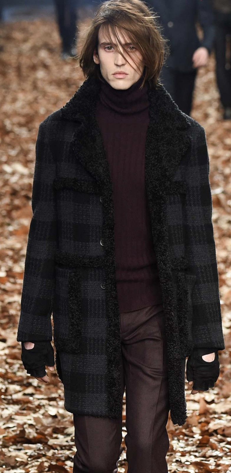 John Varvatos Button Front Faux Fur Coat. 48 Size US M / EU 48-50 / 2 - 7 Thumbnail
