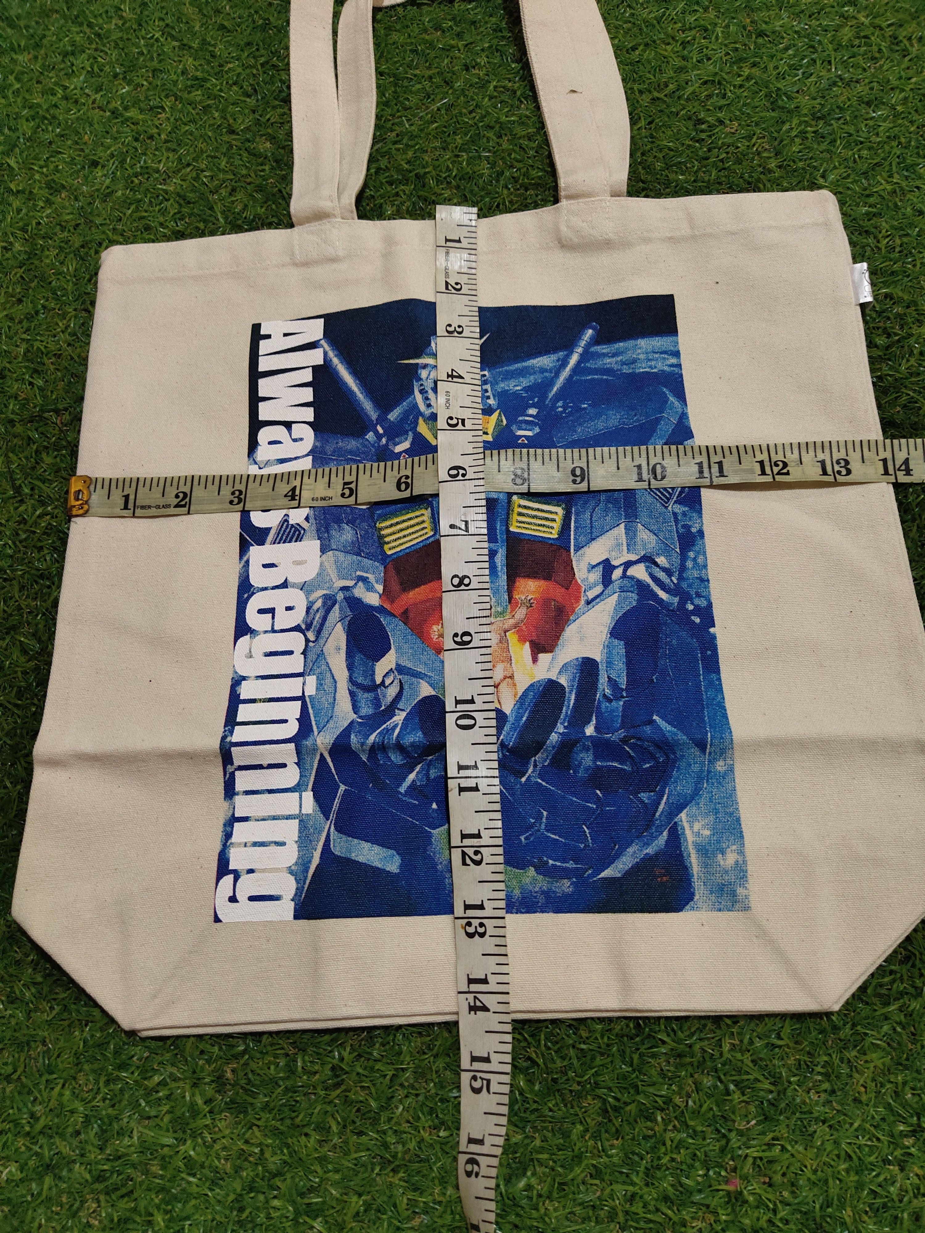 Anime × Japanese Brand × Vintage RARE!! VINTAGE GUNDAM RX 78 2 TOTE BAG SHOULDER ANIME MOVIE Size ONE SIZE - 2 Thumbnail