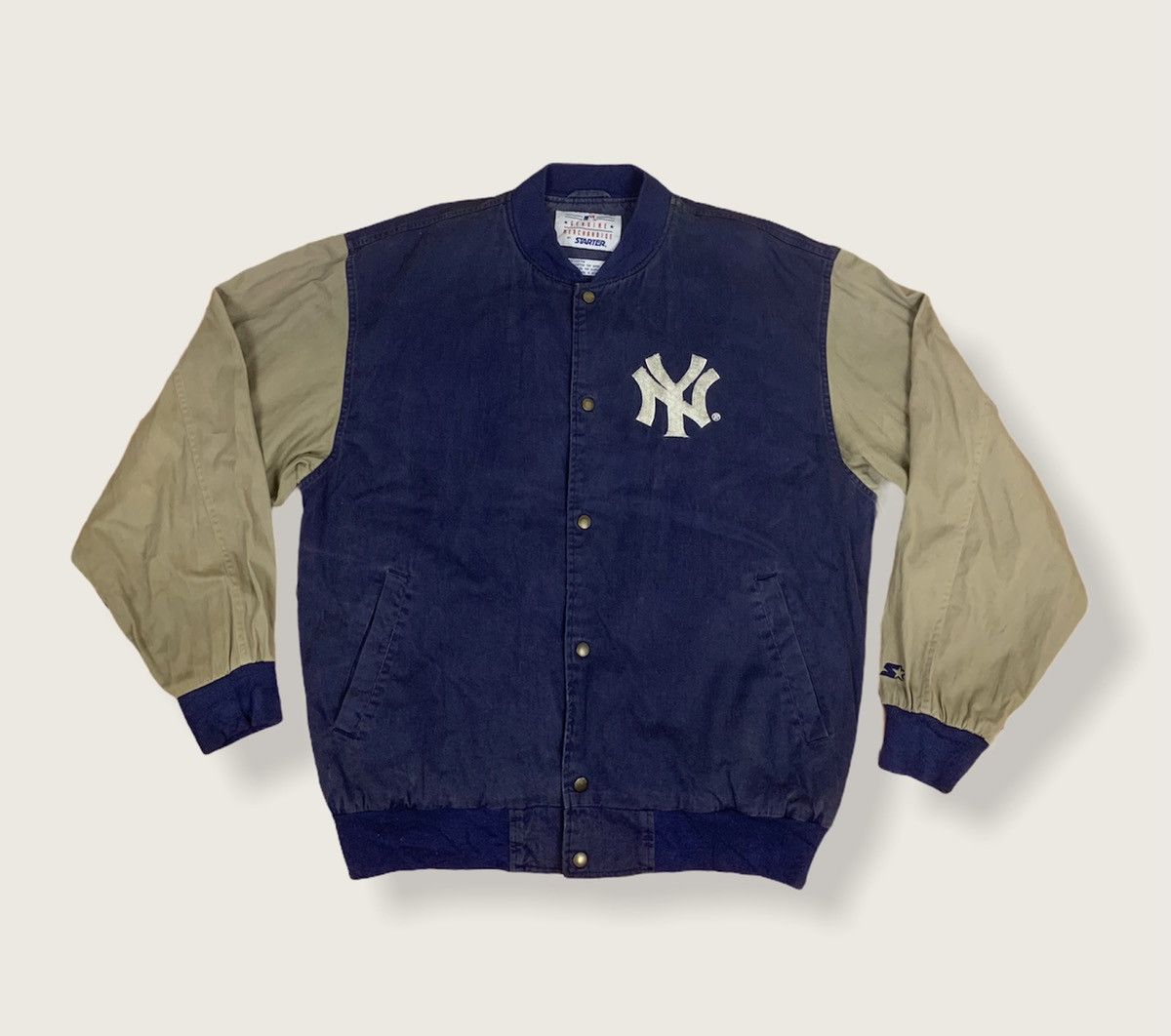 New York Yankees × Starter × Vintage Vintage New York Yankees by Starter Jacket Size US XL / EU 56 / 4 - 2 Thumbnail