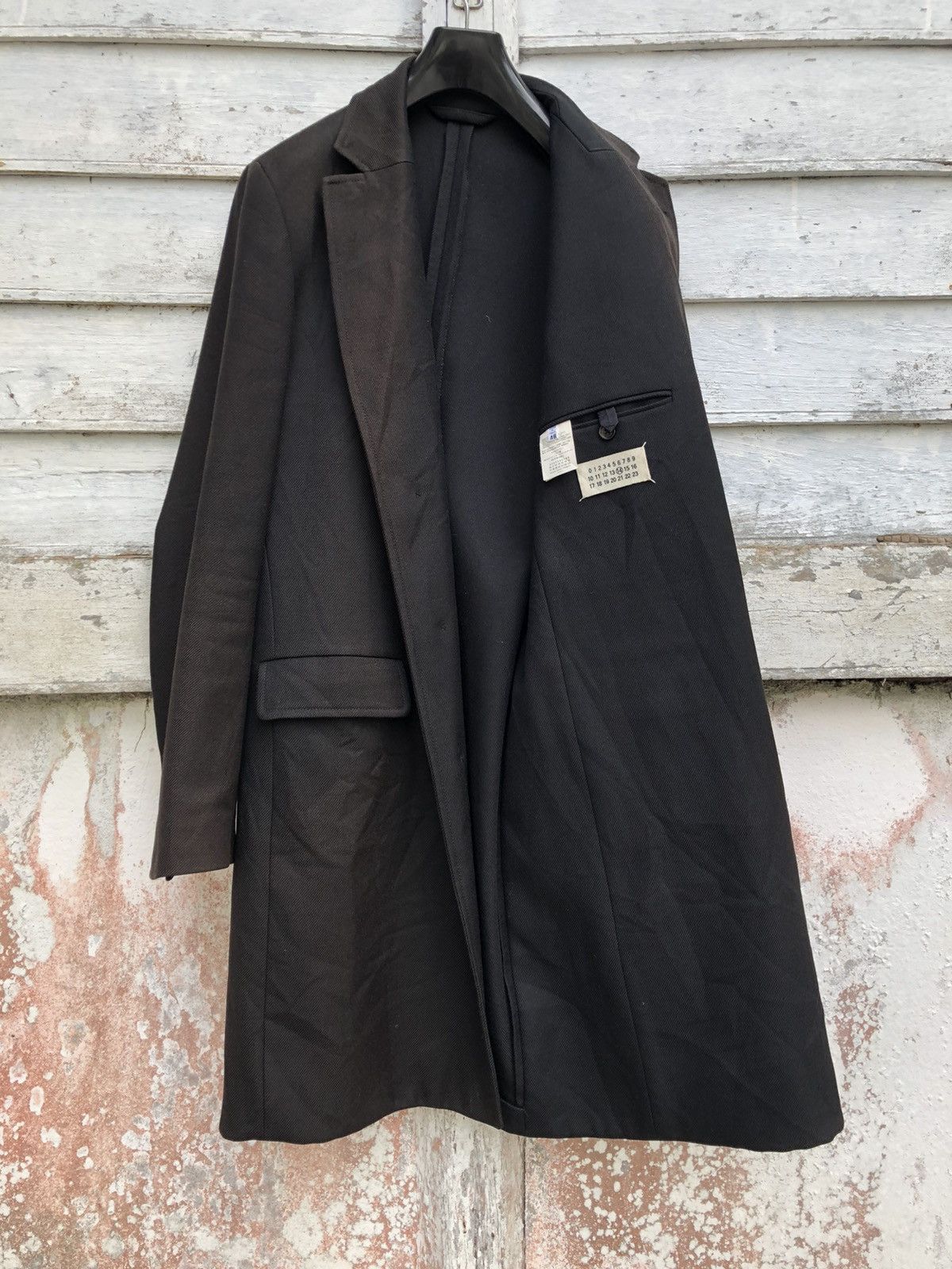 Maison Margiela Maison Margiela A/W 2011 14: Wardrobe For Man Heavy Coat Size US S / EU 44-46 / 1 - 1 Thumbnail