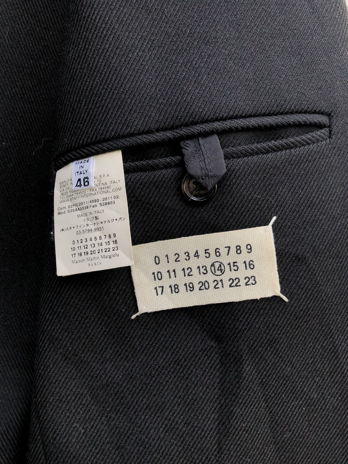 Maison Margiela Maison Margiela A/W 2011 14: Wardrobe For Man Heavy Coat Size US S / EU 44-46 / 1 - 9 Thumbnail