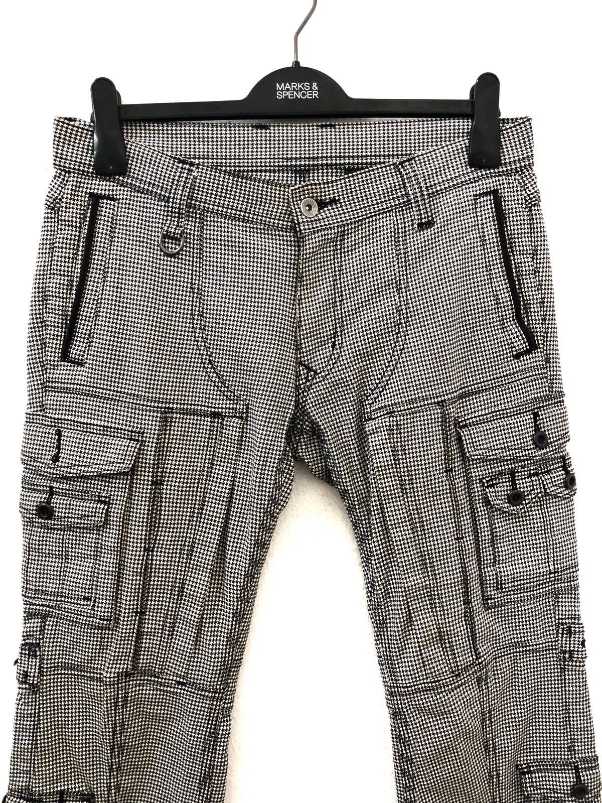 Nicole Club NICOLE Hideaways Houndstooth Multiple Pocket Bondage Cargo Size US 30 / EU 46 - 2 Thumbnail