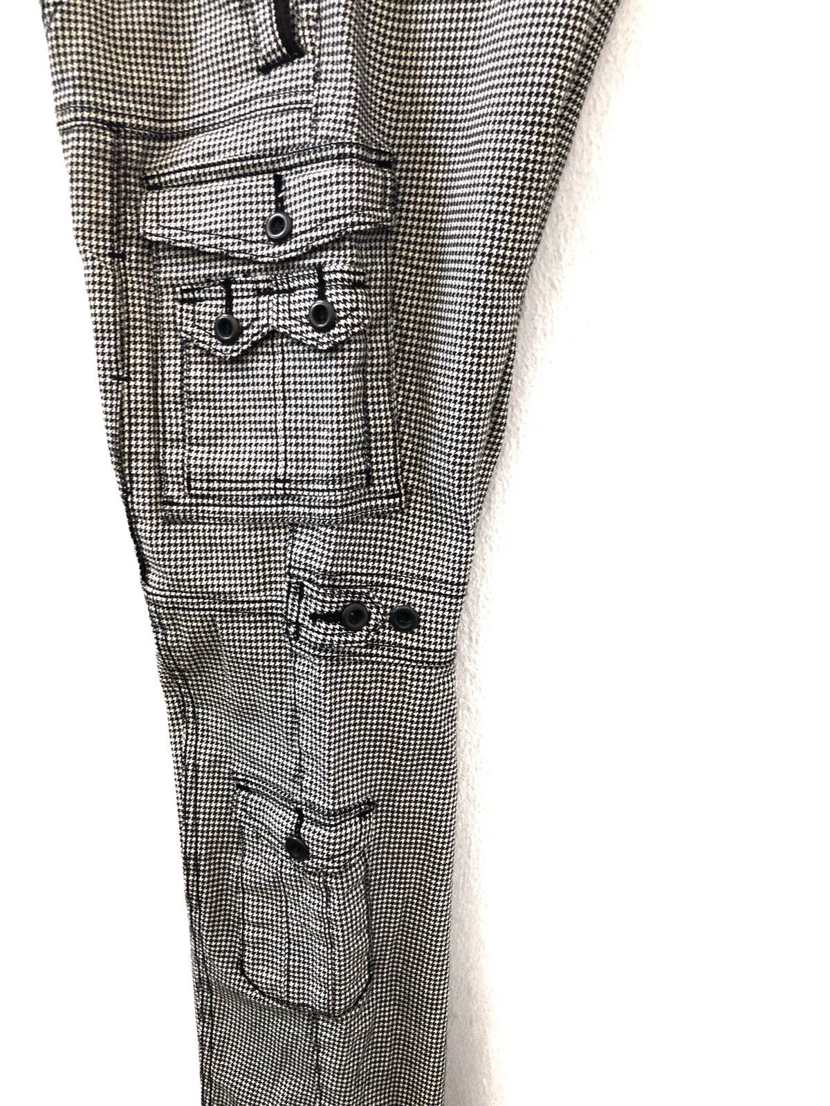 Nicole Club NICOLE Hideaways Houndstooth Multiple Pocket Bondage Cargo Size US 30 / EU 46 - 15 Thumbnail