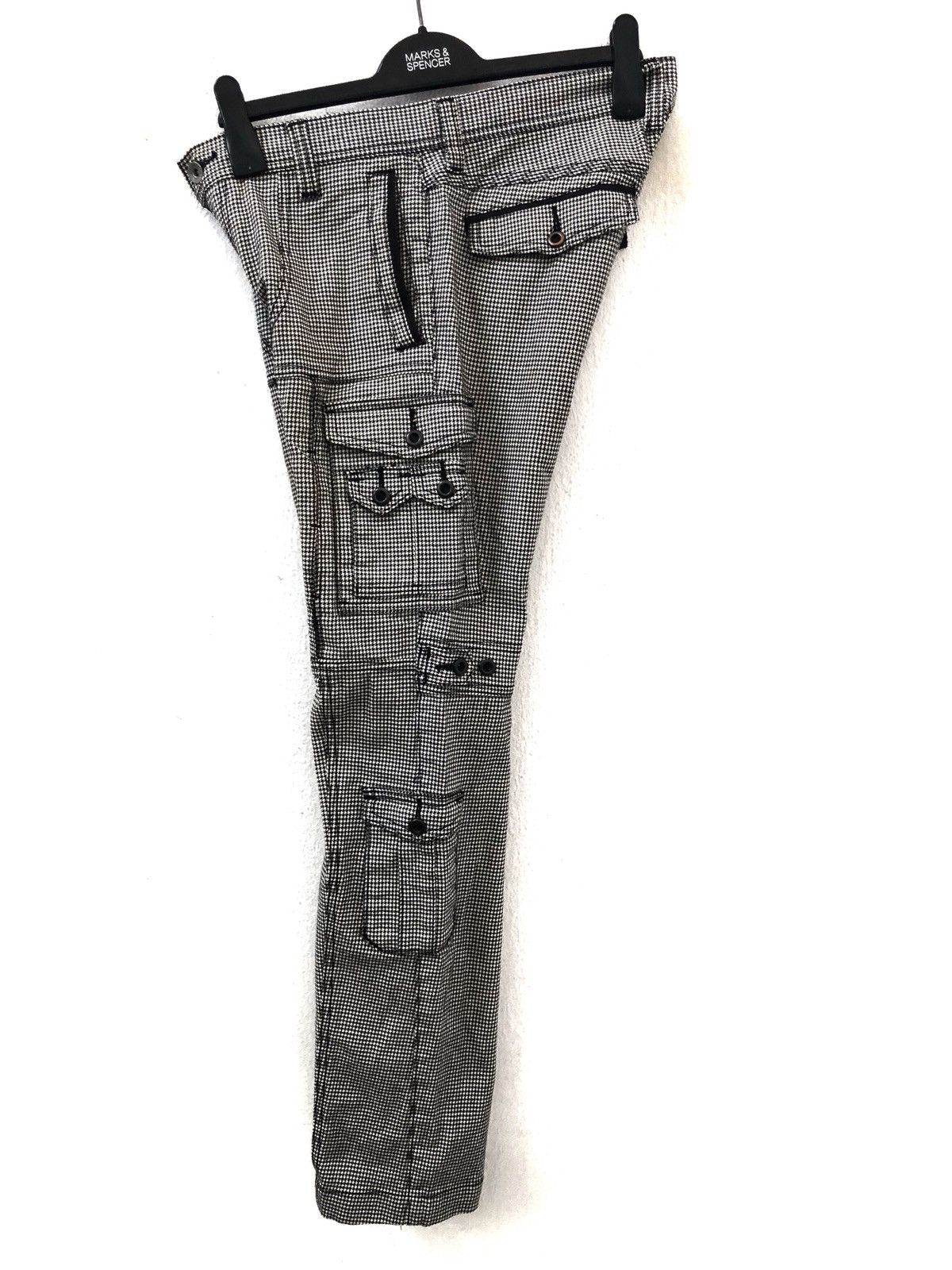 Nicole Club NICOLE Hideaways Houndstooth Multiple Pocket Bondage Cargo Size US 30 / EU 46 - 14 Thumbnail
